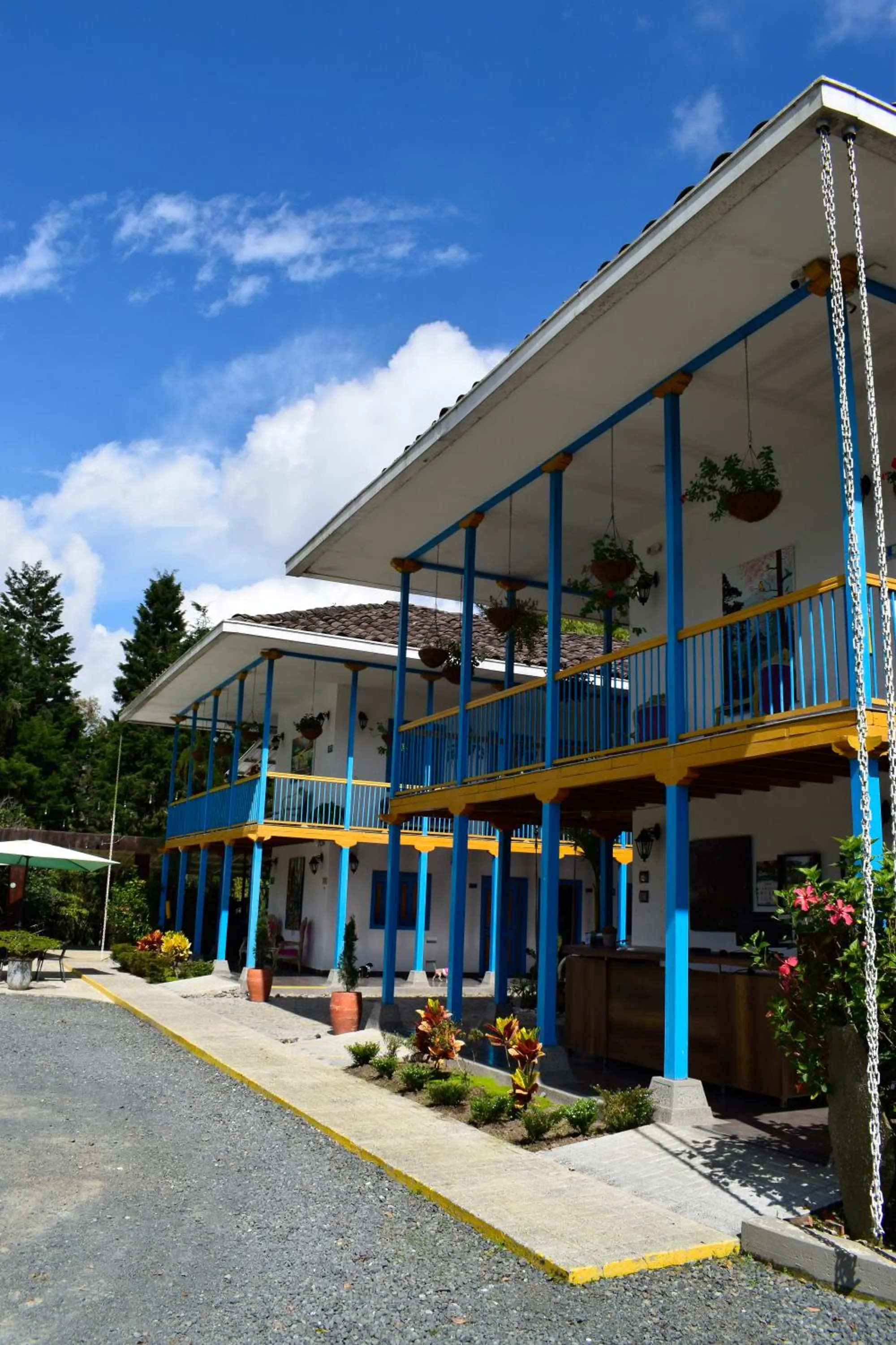 Facade/entrance in Hotel Hacienda Santa Clara