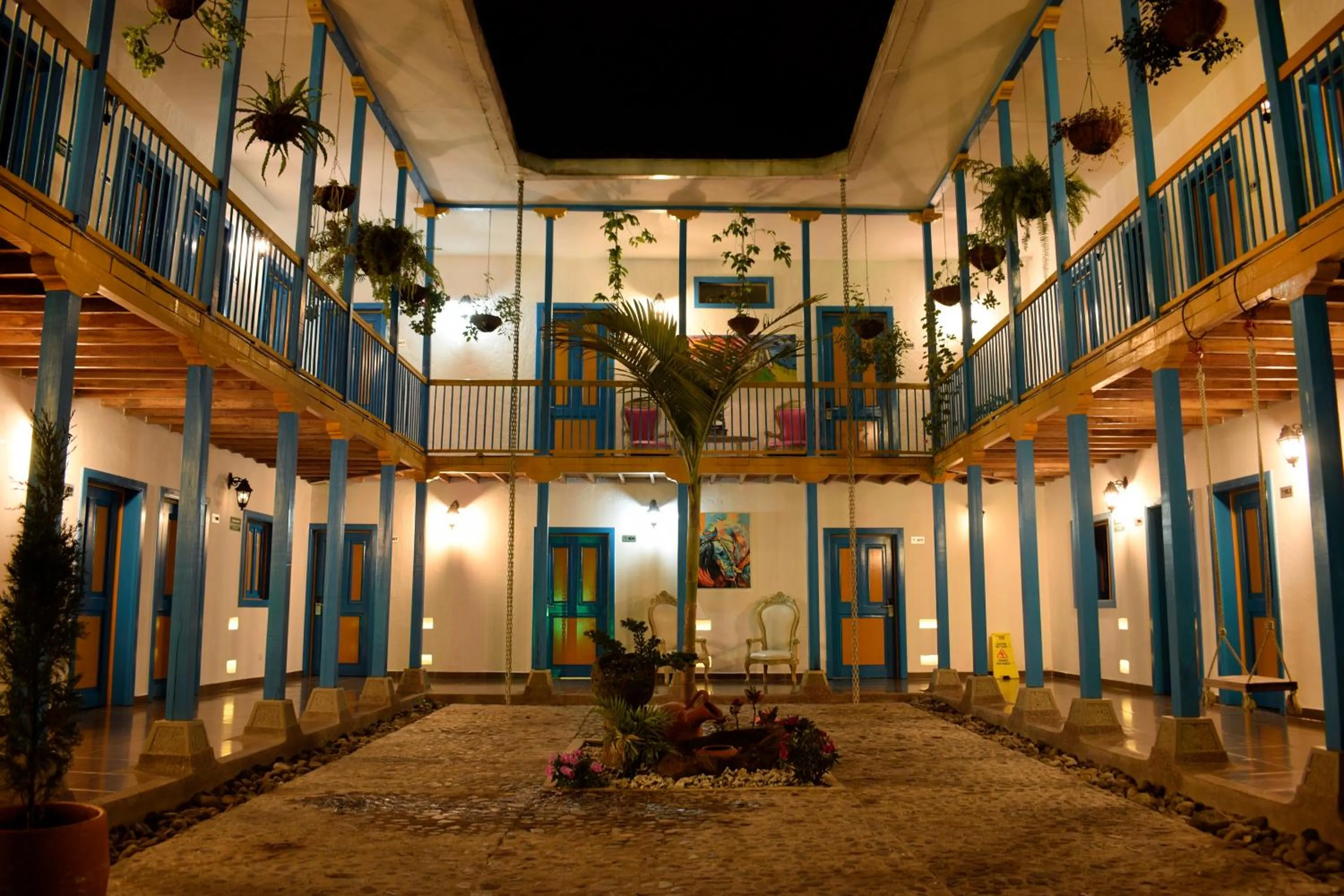 Facade/entrance in Hotel Hacienda Santa Clara