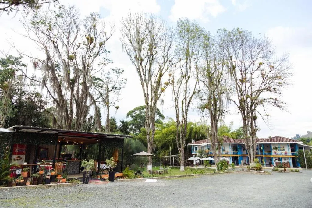 View (from property/room) in Hotel Hacienda Santa Clara