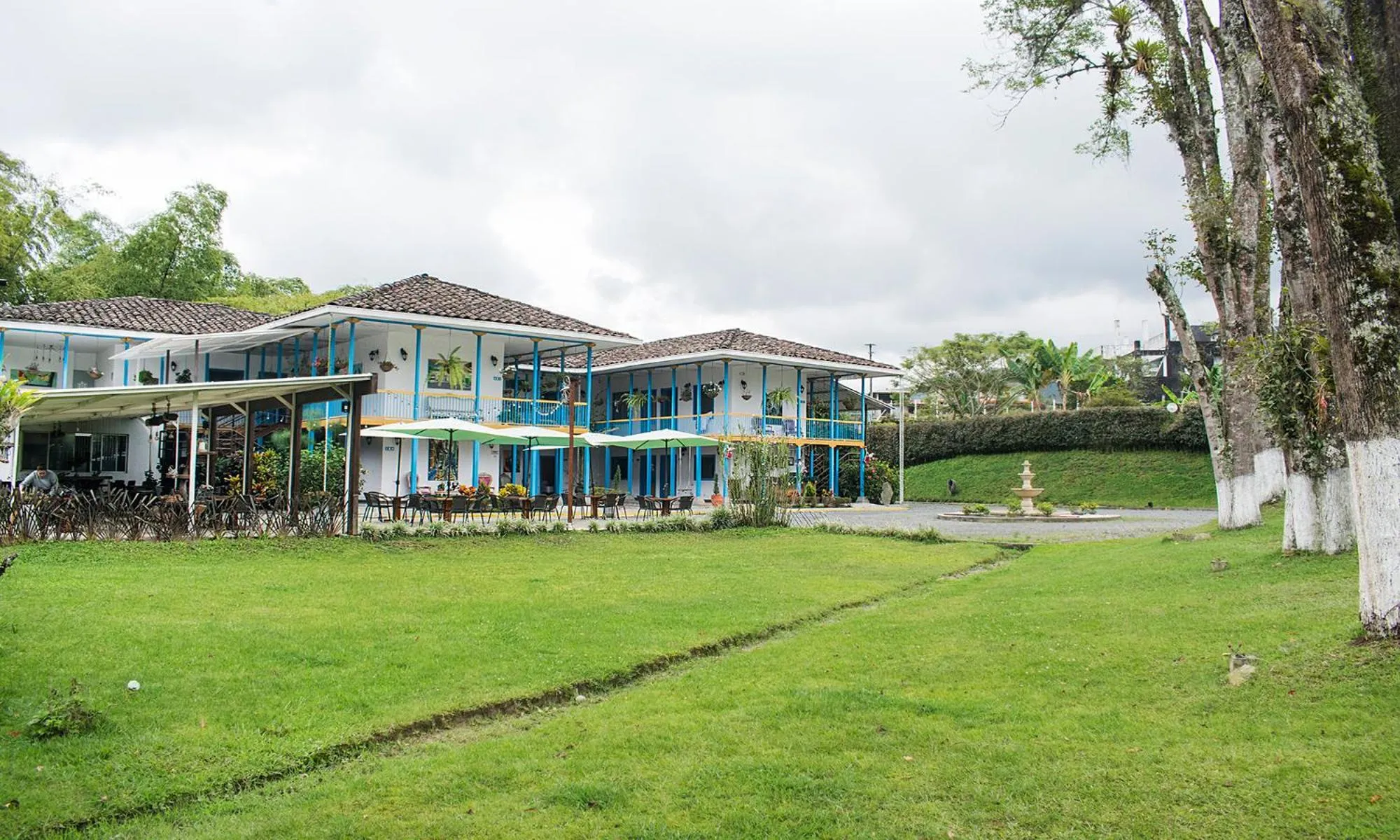 Property building in Hotel Hacienda Santa Clara