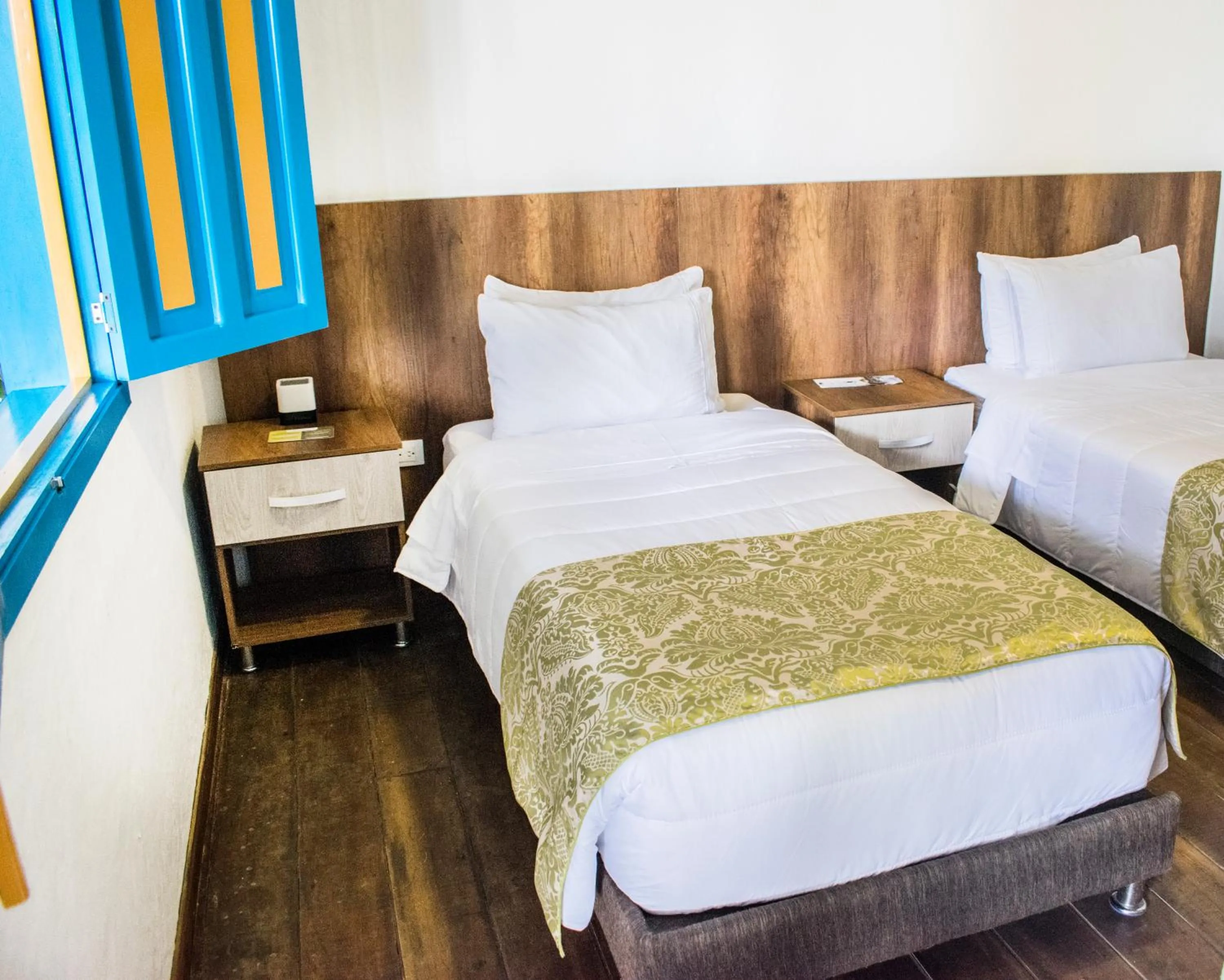 Bed in Hotel Hacienda Santa Clara