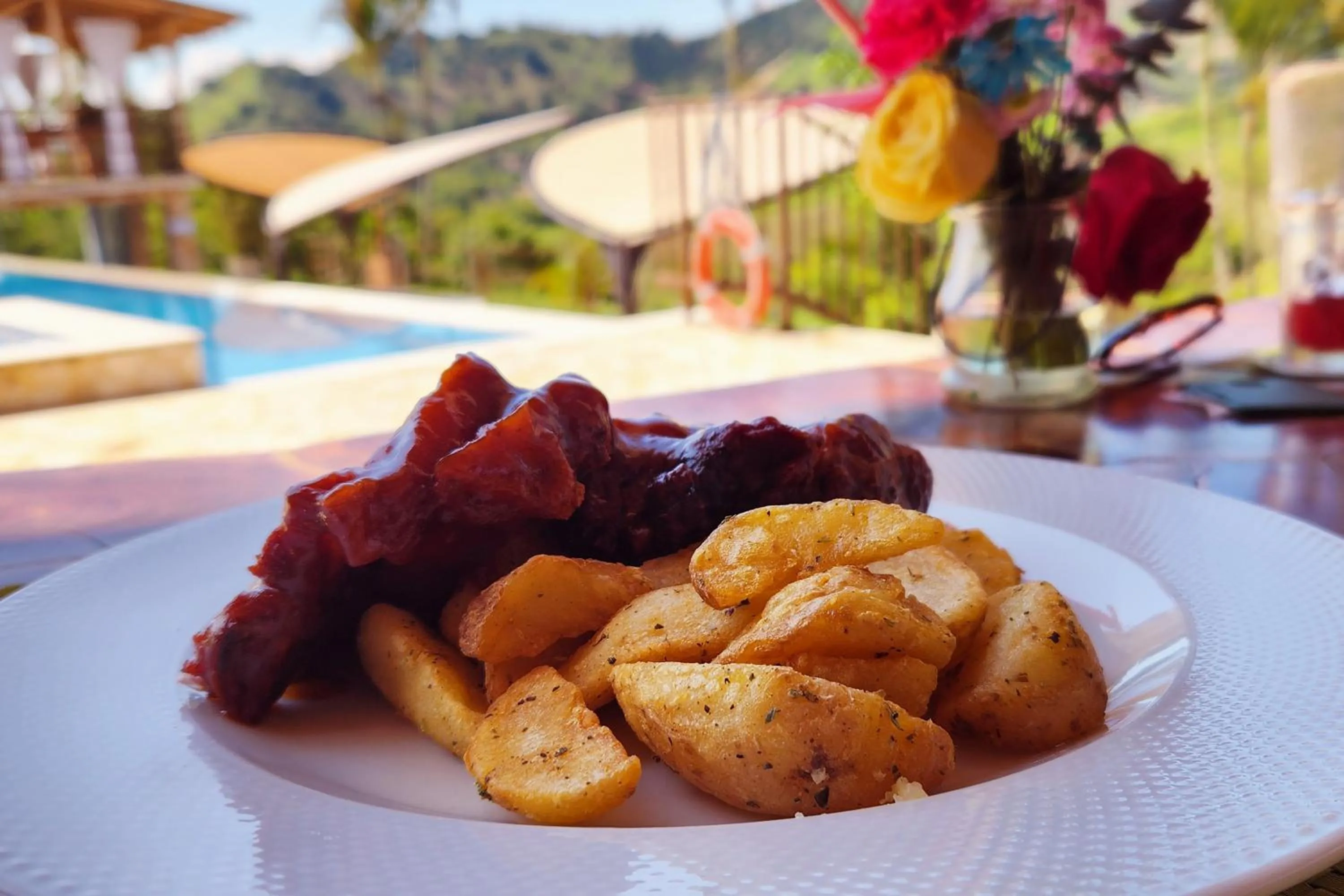 Restaurant/places to eat in Hotel Casa San Carlos Lodge Pereira