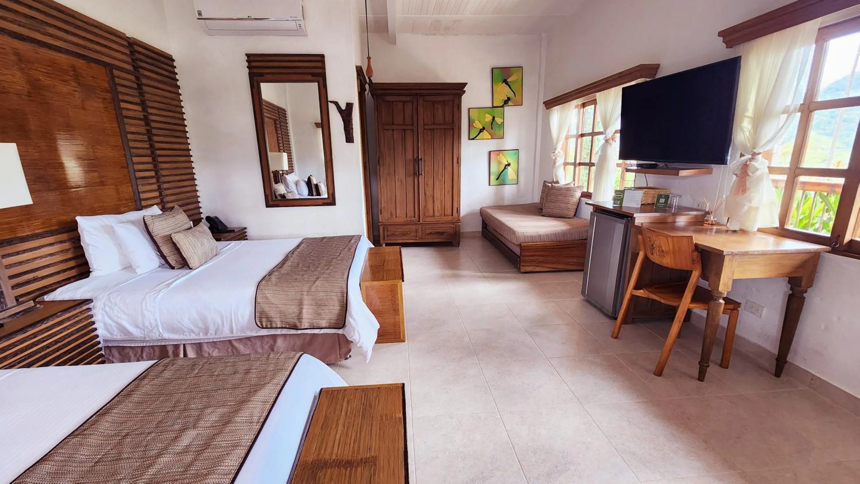 Bed in Hotel Casa San Carlos Lodge Pereira