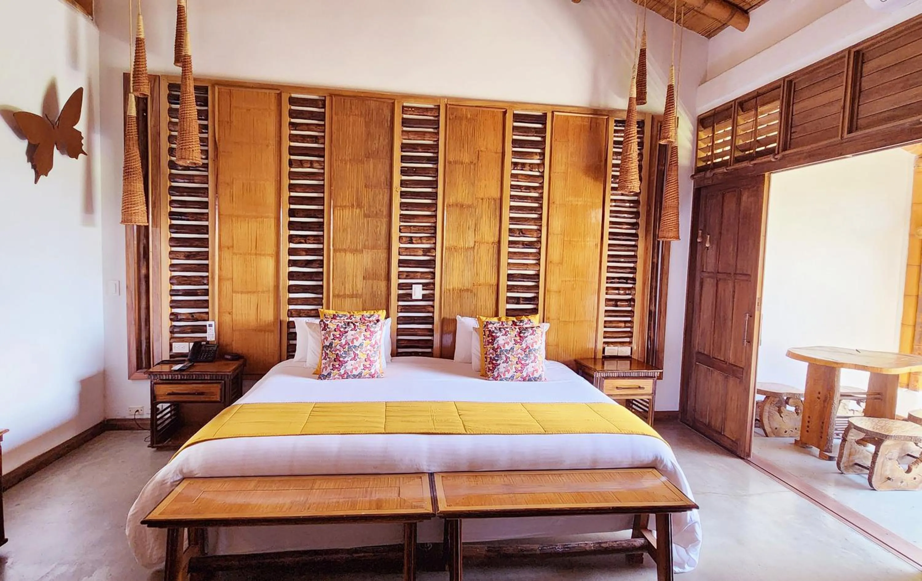 Bed in Hotel Casa San Carlos Lodge Pereira