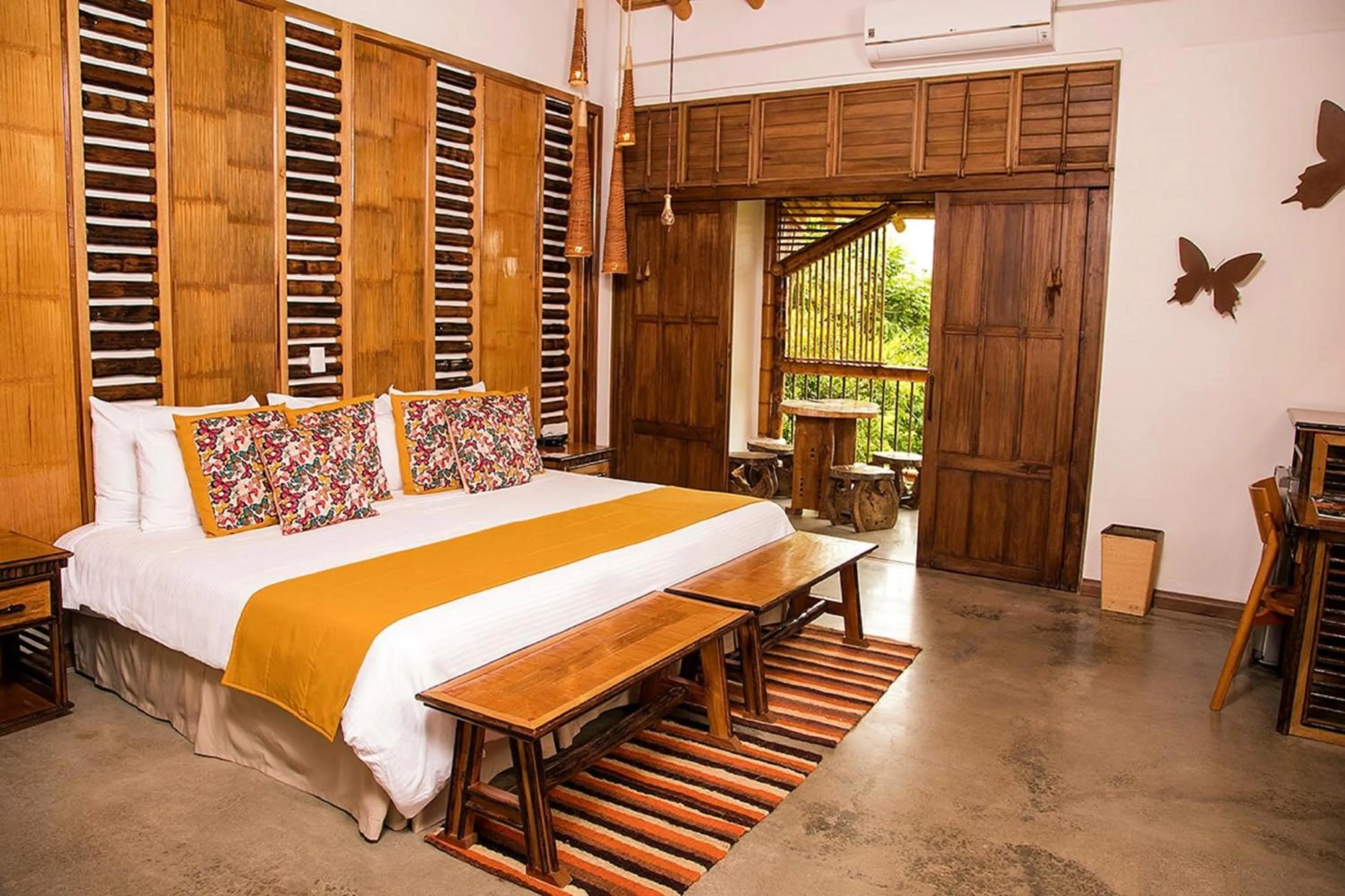 Bed in Hotel Casa San Carlos Lodge Pereira