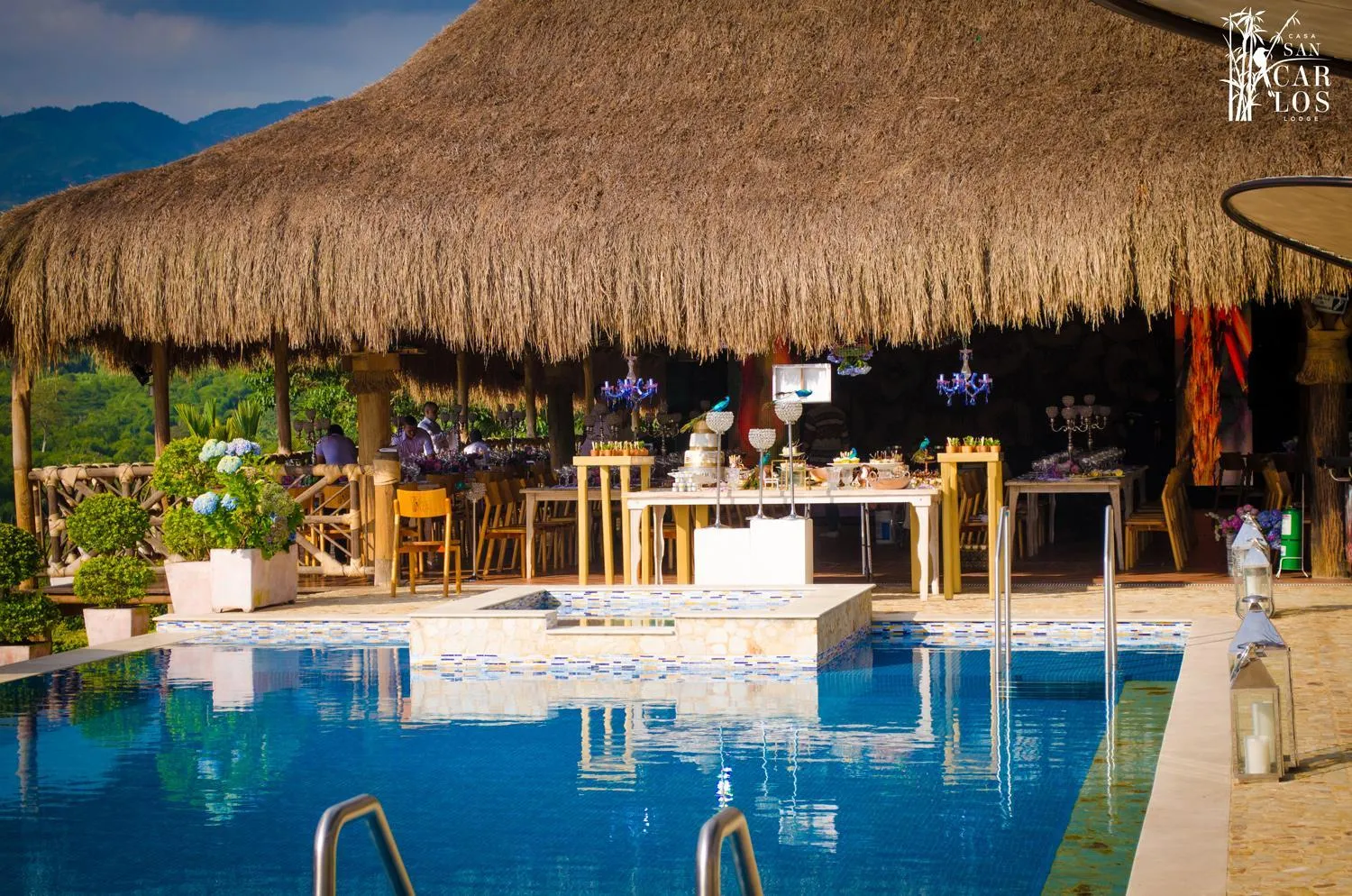 Restaurant/places to eat in Hotel Casa San Carlos Lodge Pereira