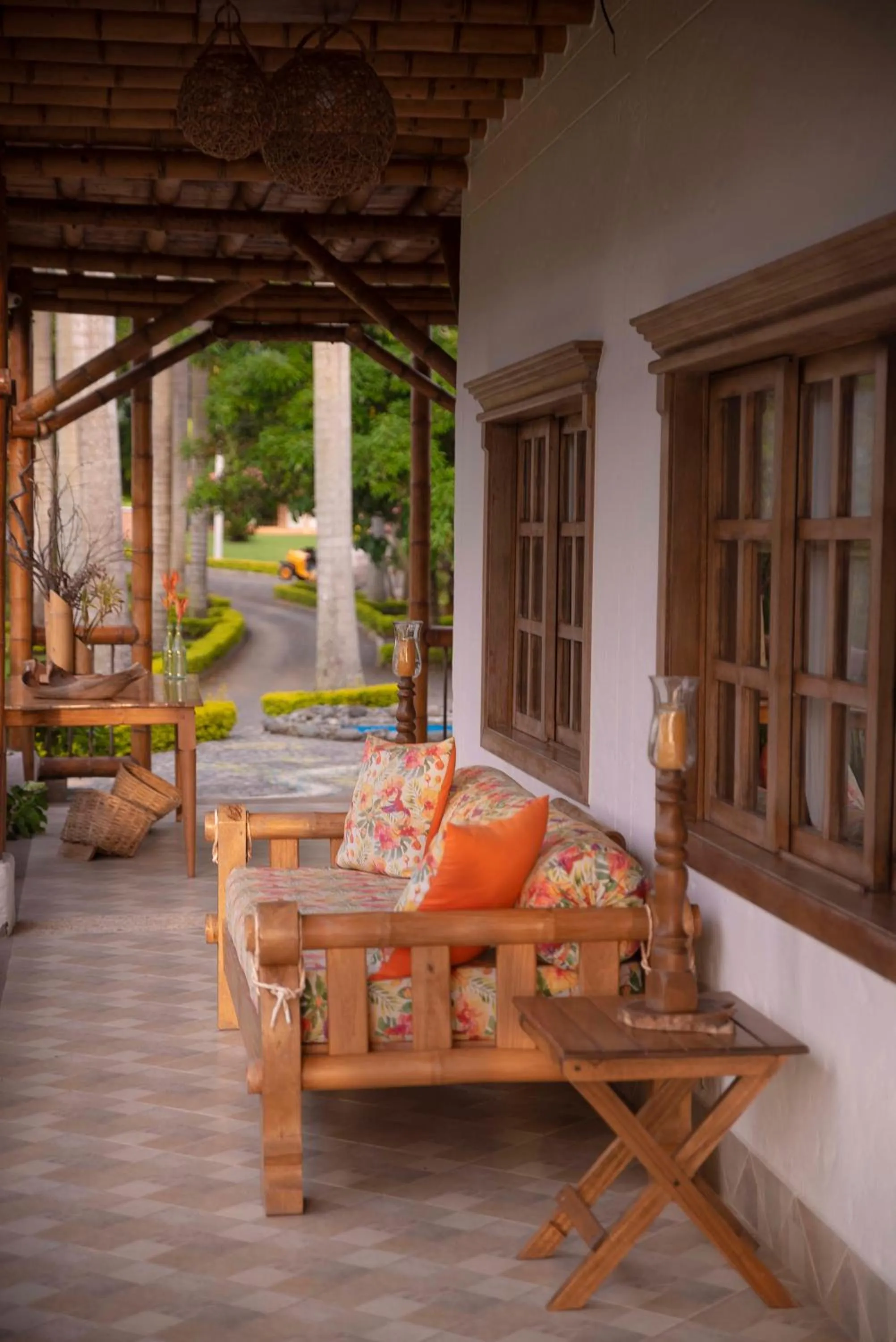 Seating area in Hotel Casa San Carlos Lodge Pereira