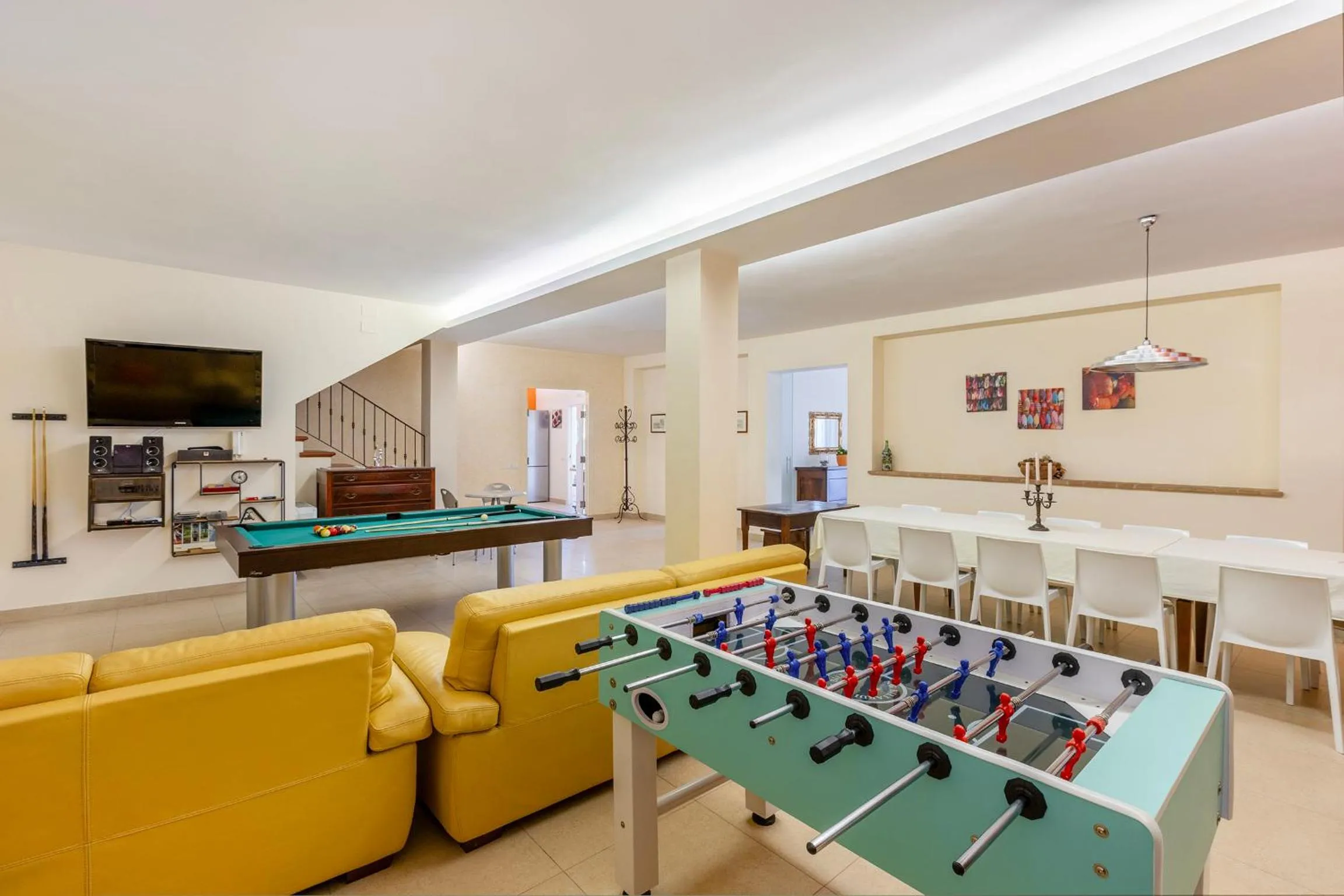 Living room in Villa La Quiete