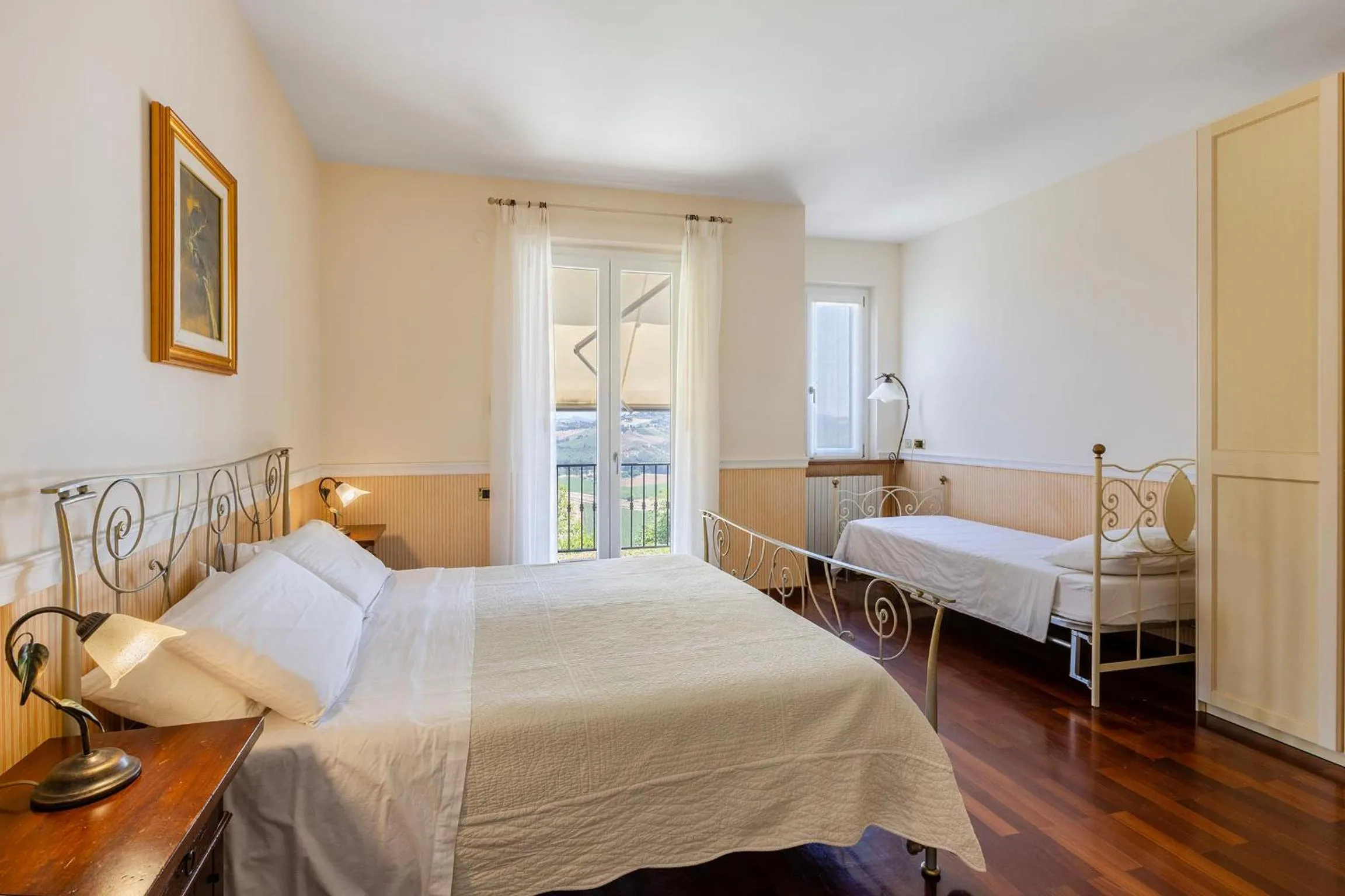 Bedroom, Bed in Villa La Quiete