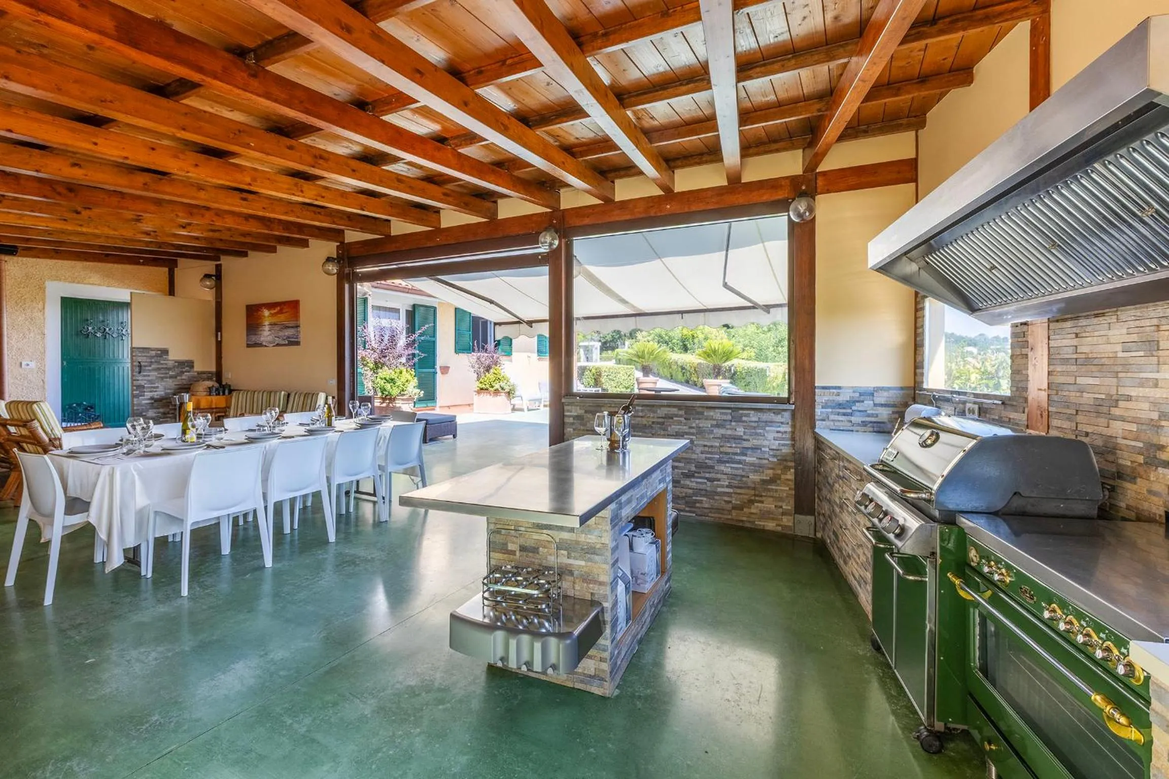 Dining area in Villa La Quiete