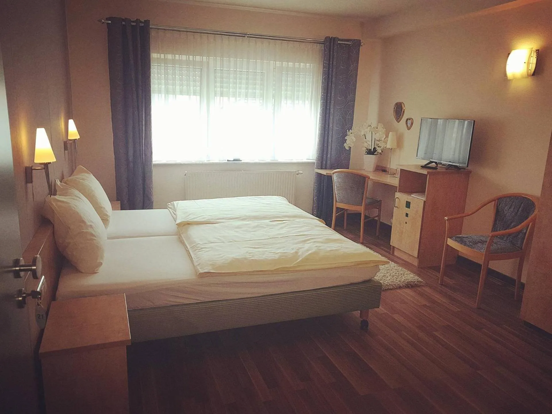 Bed in Hotel Ring Park