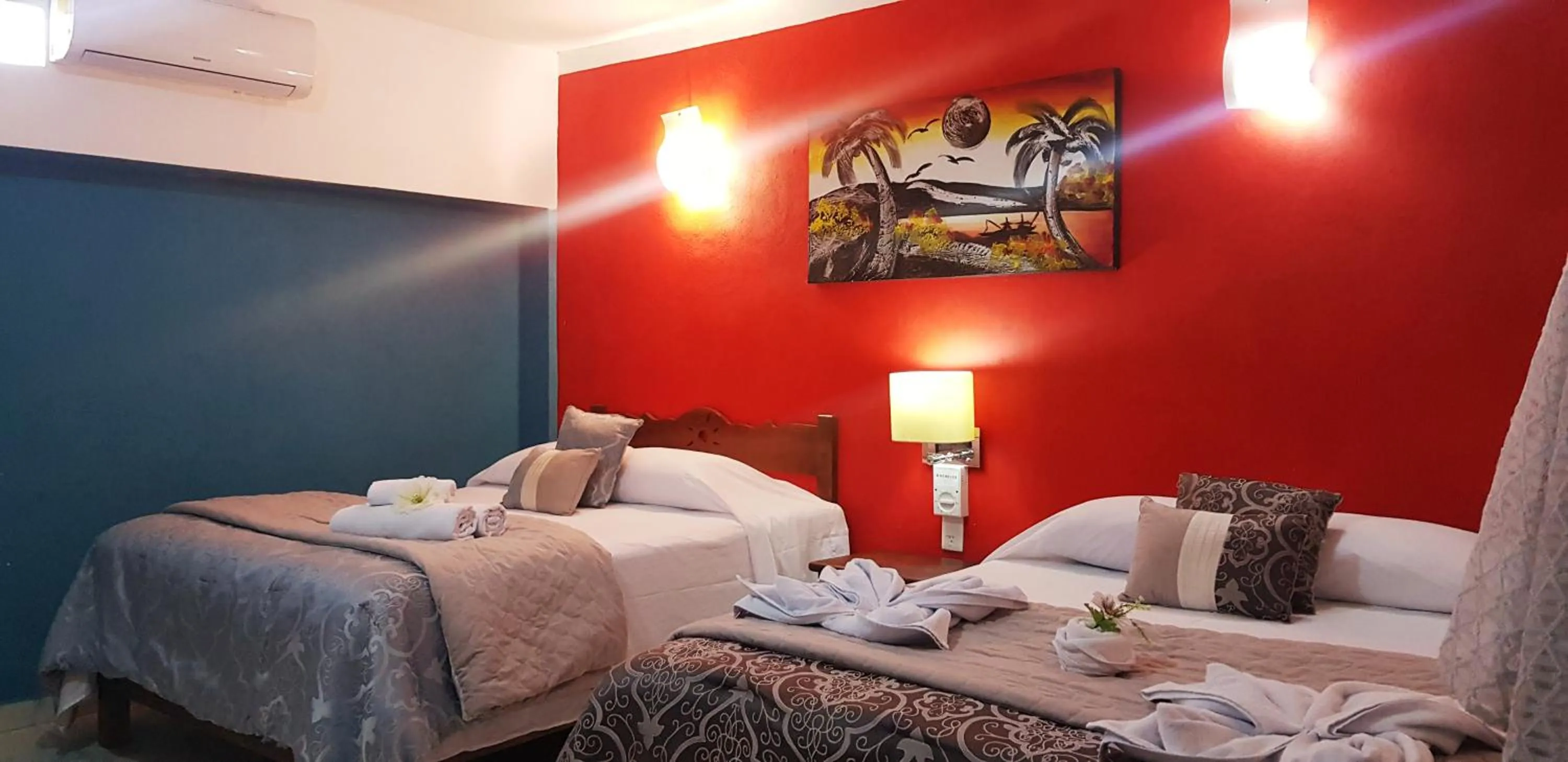 Bed in Hotel Mayahau Coba