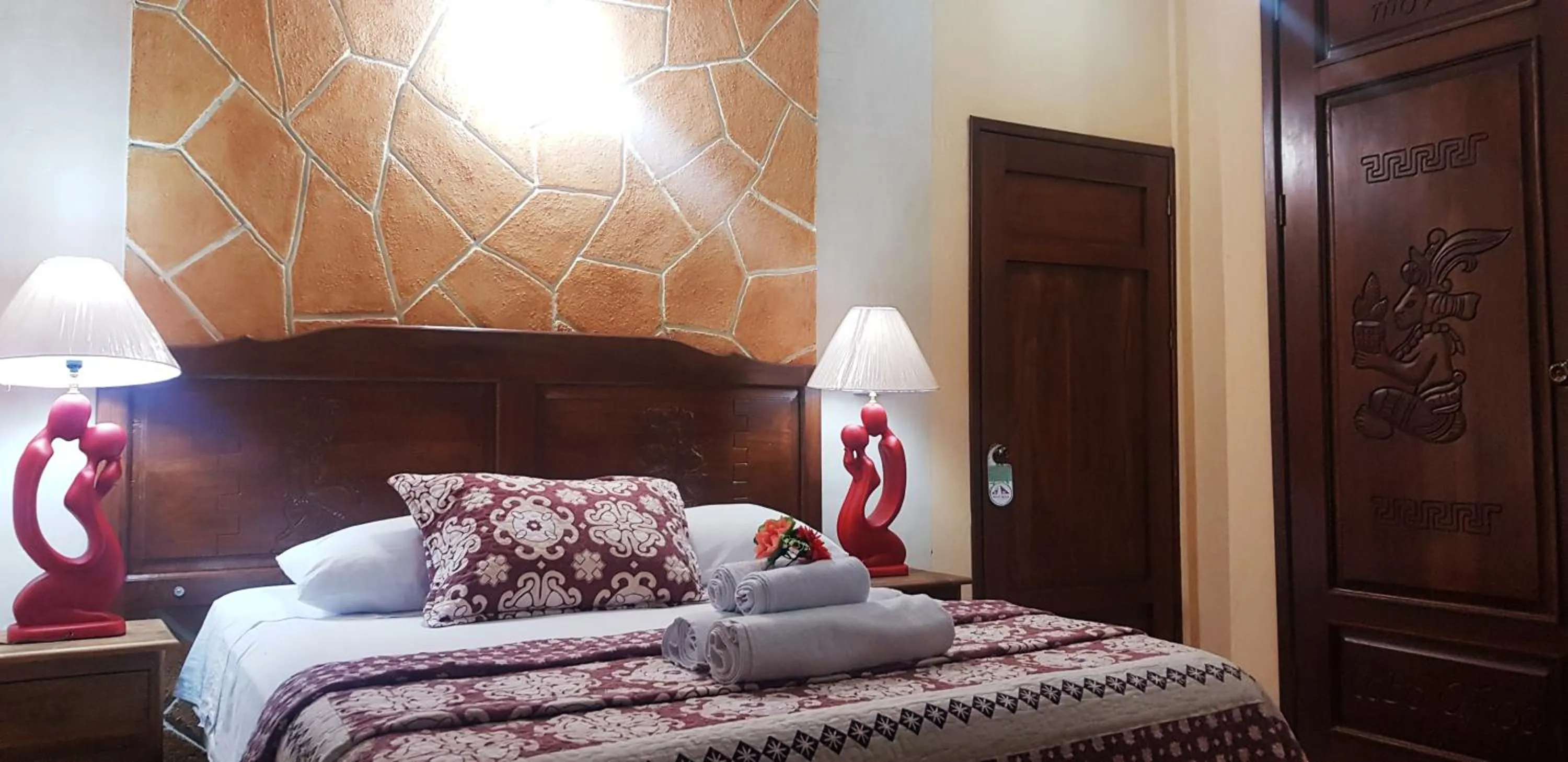 Bed in Hotel Mayahau Coba