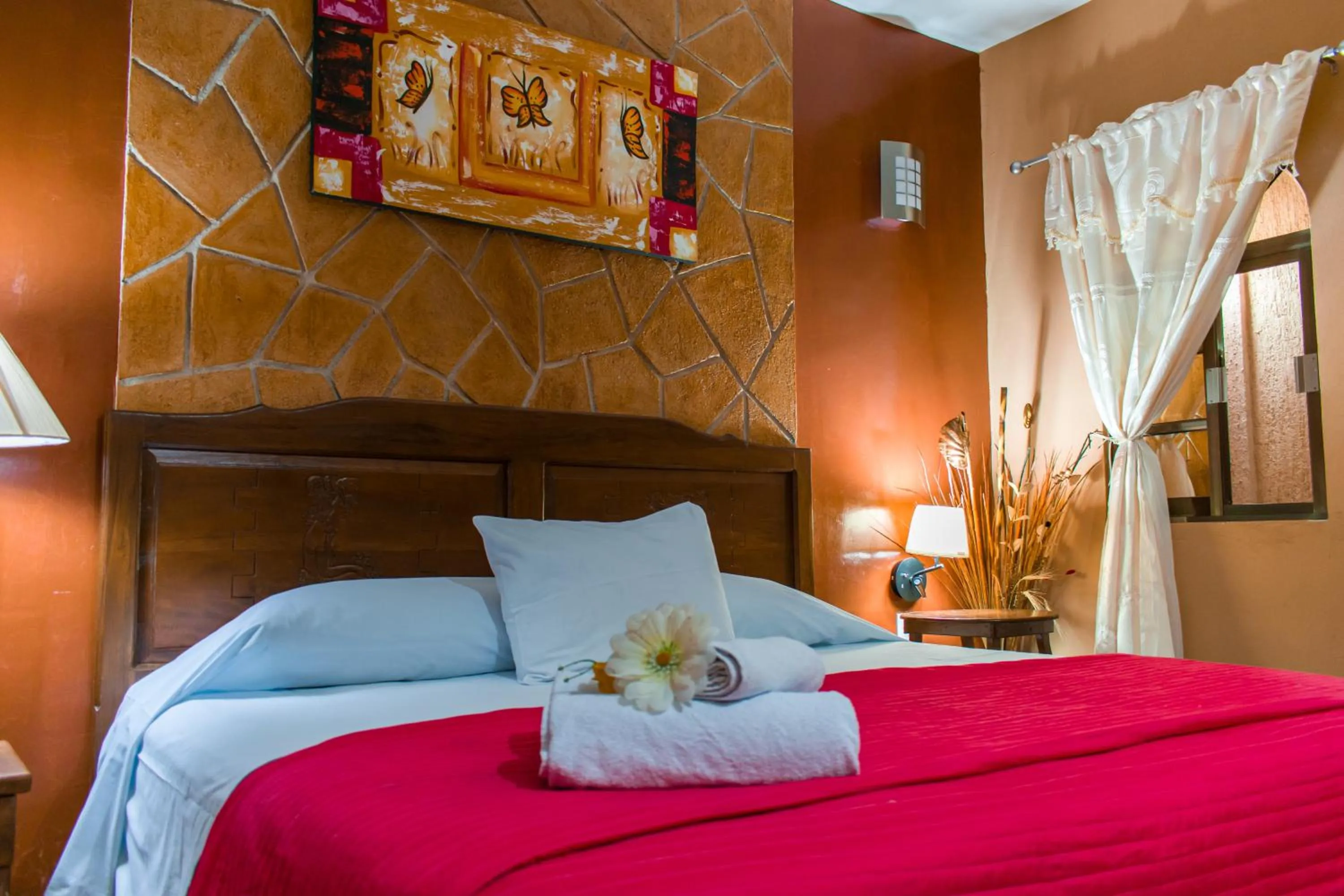 Bed in Hotel Mayahau Coba