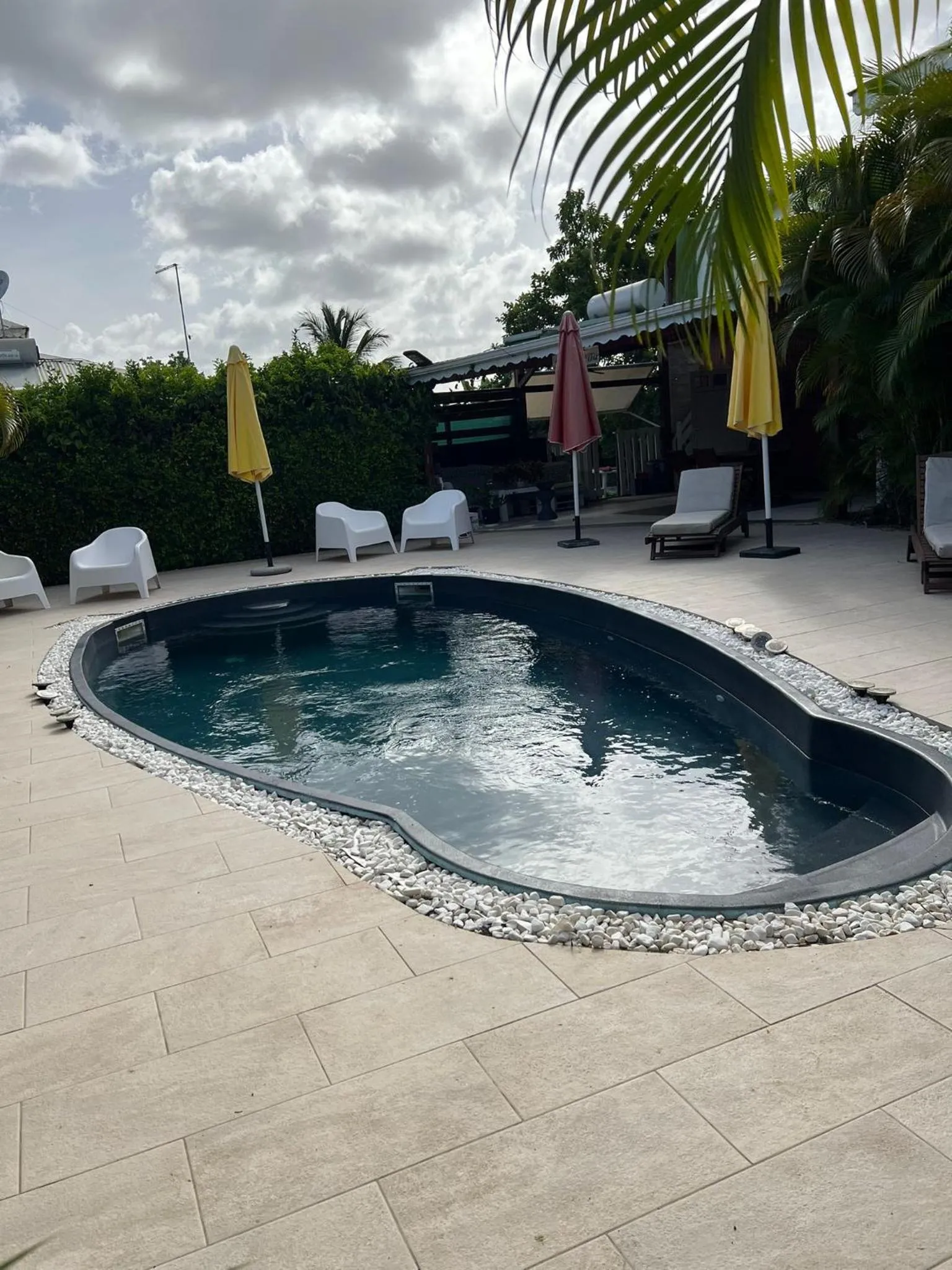 Swimming pool in Domaine De Marly, 3 étoiles