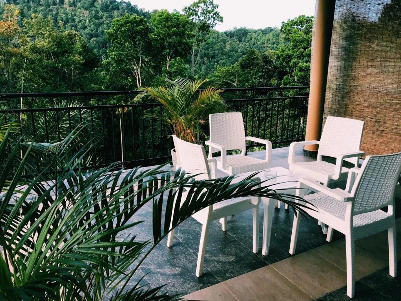 Patio in The Springfields Kandy Previously Madara Residence Kandy