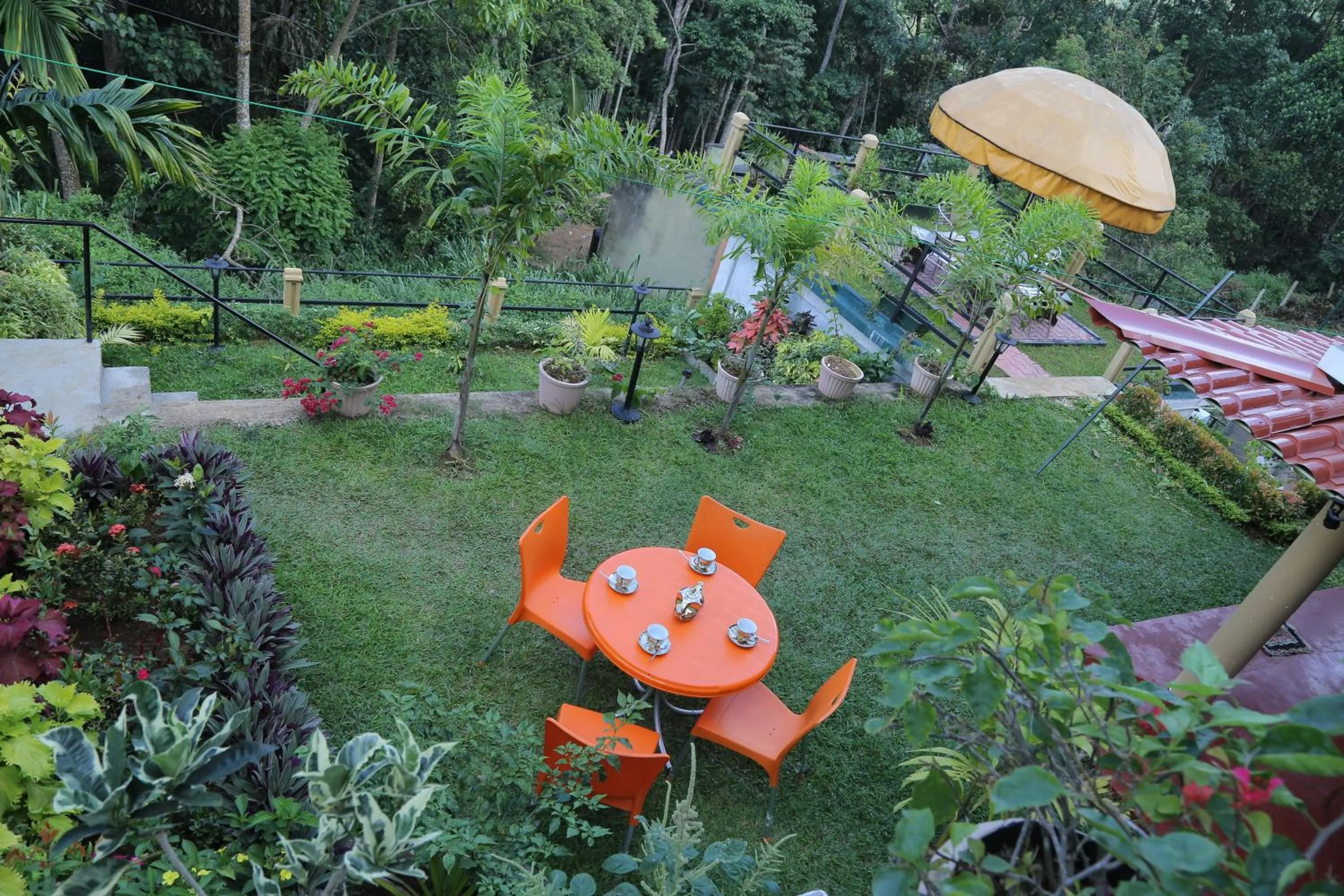 Garden view in The Springfields Kandy Previously Madara Residence Kandy