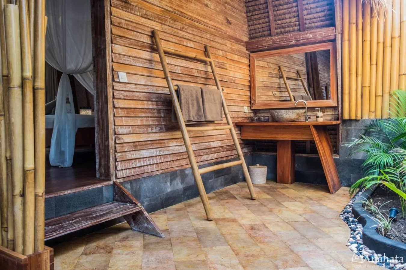 Bathroom in Anahata - Tropical Private Villas