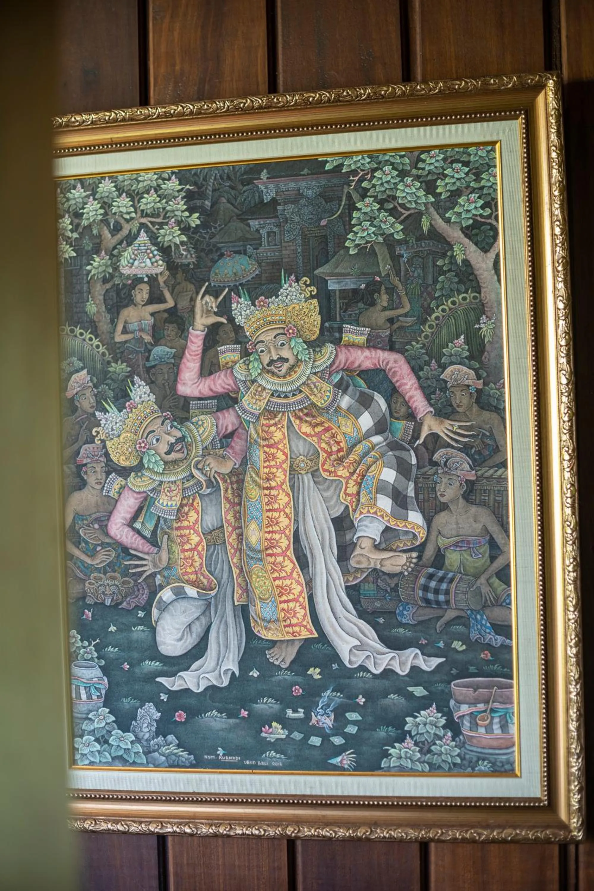 Decorative detail in Alam Jiwa Ubud