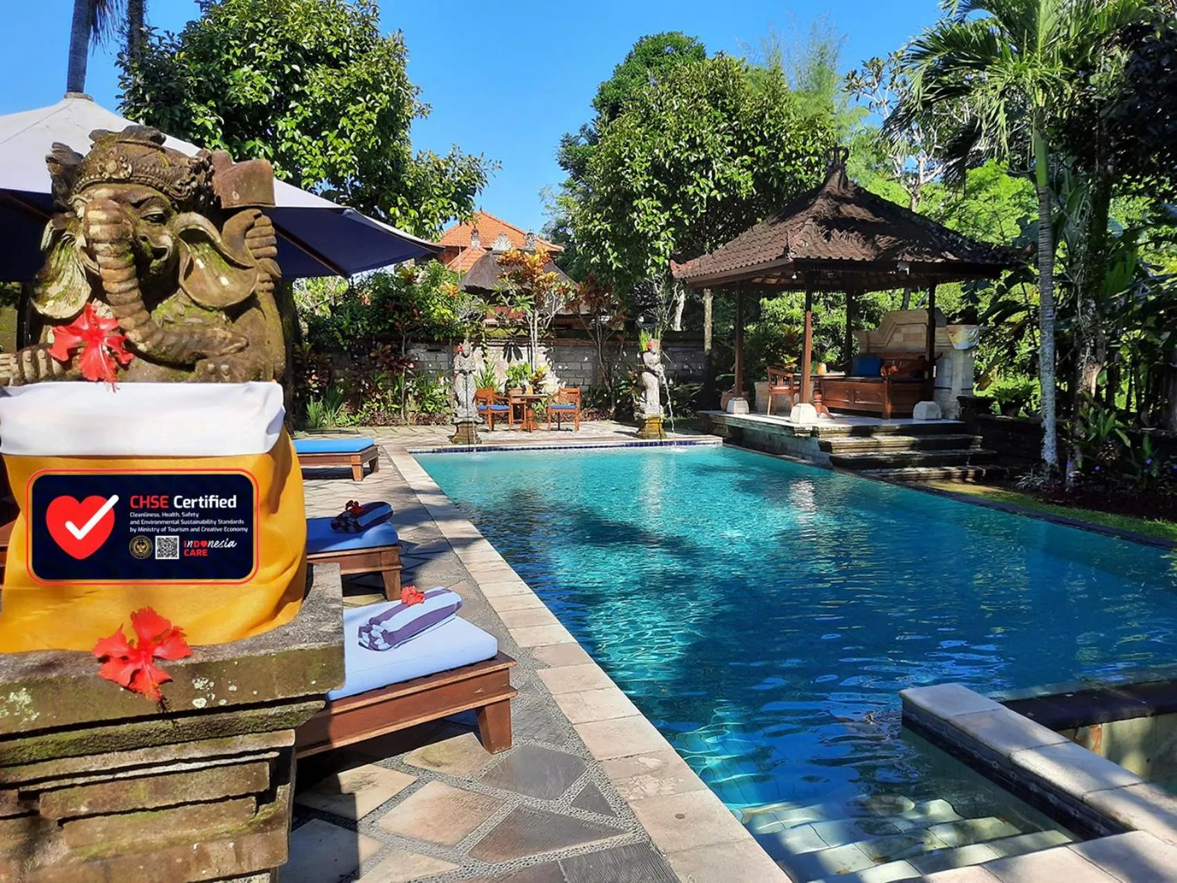 Swimming pool in Alam Jiwa Ubud