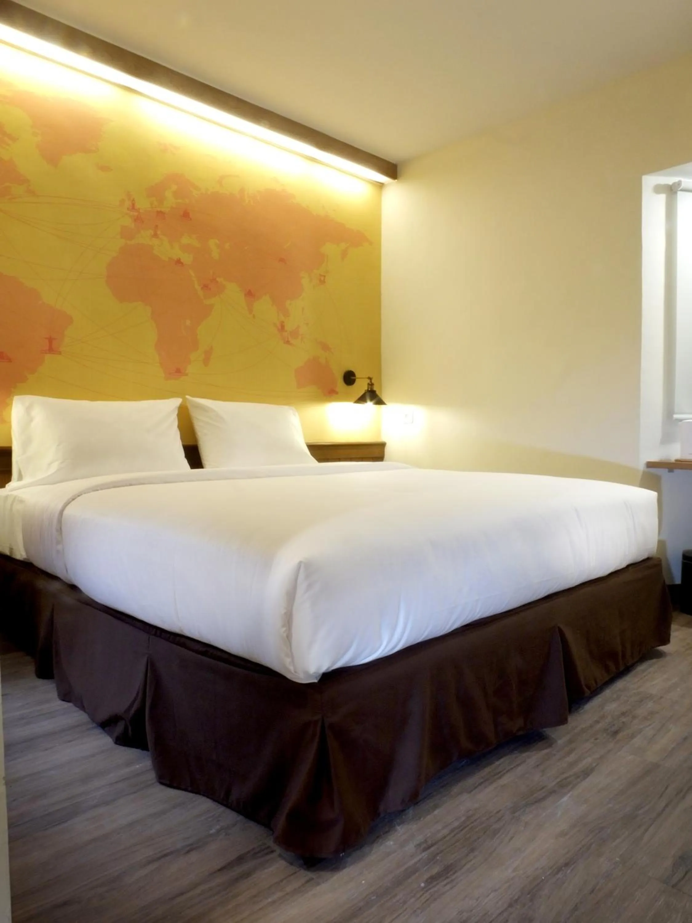 Bed in Nunia Inn Bandara Jakarta