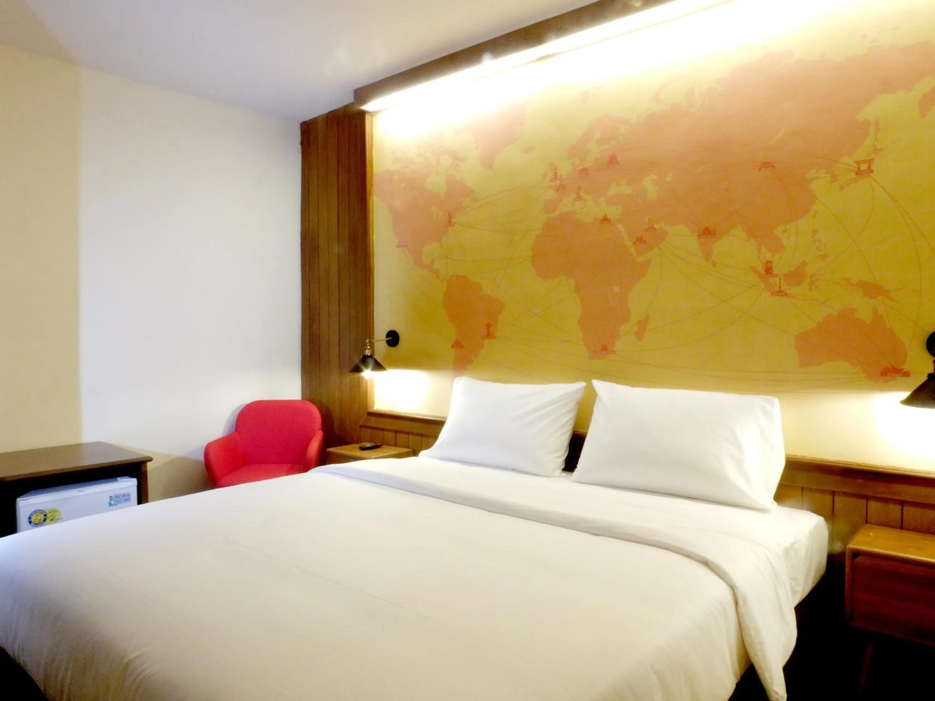 Bed in Nunia Inn Bandara Jakarta