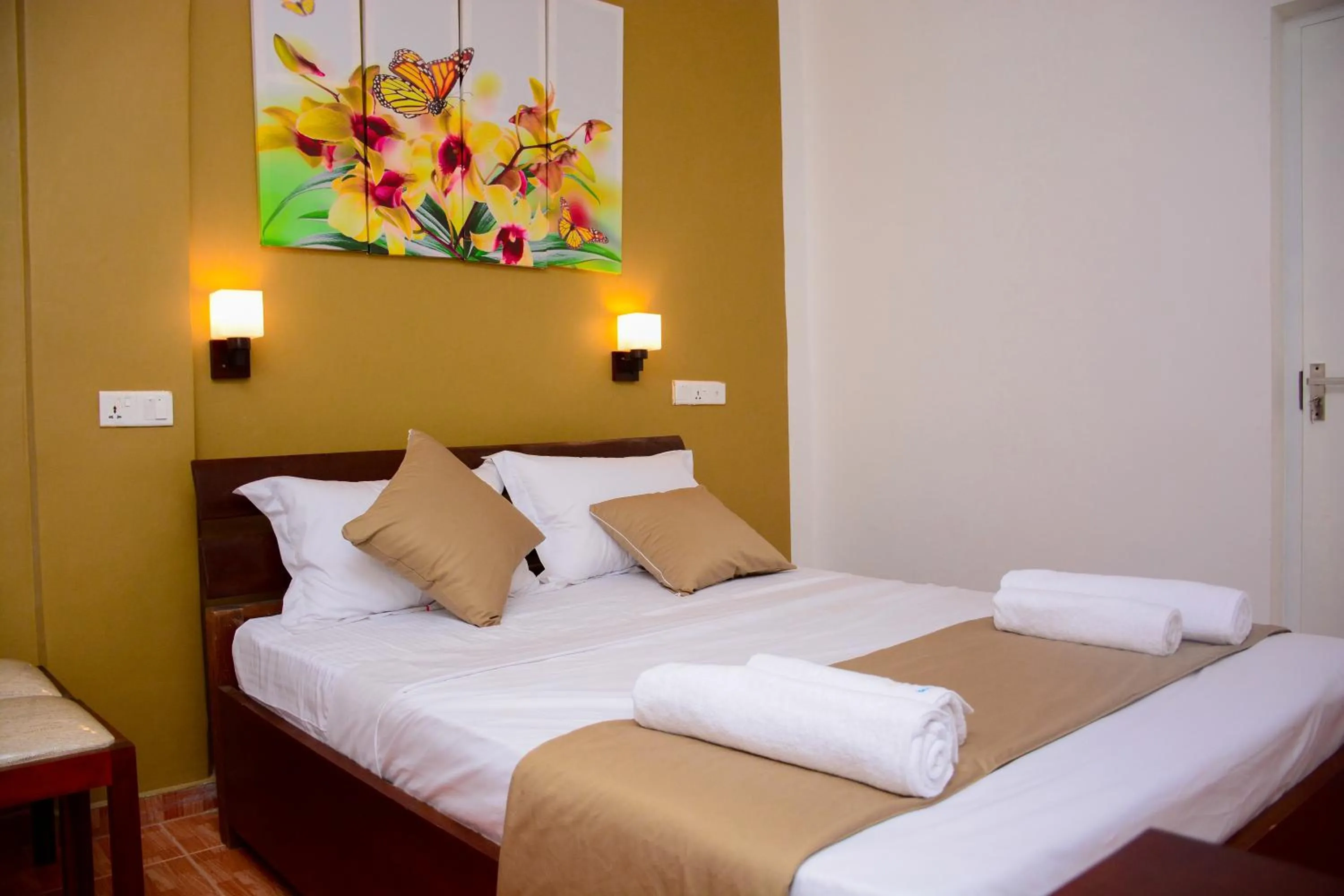 Bedroom, Bed in Mama Beach Villa