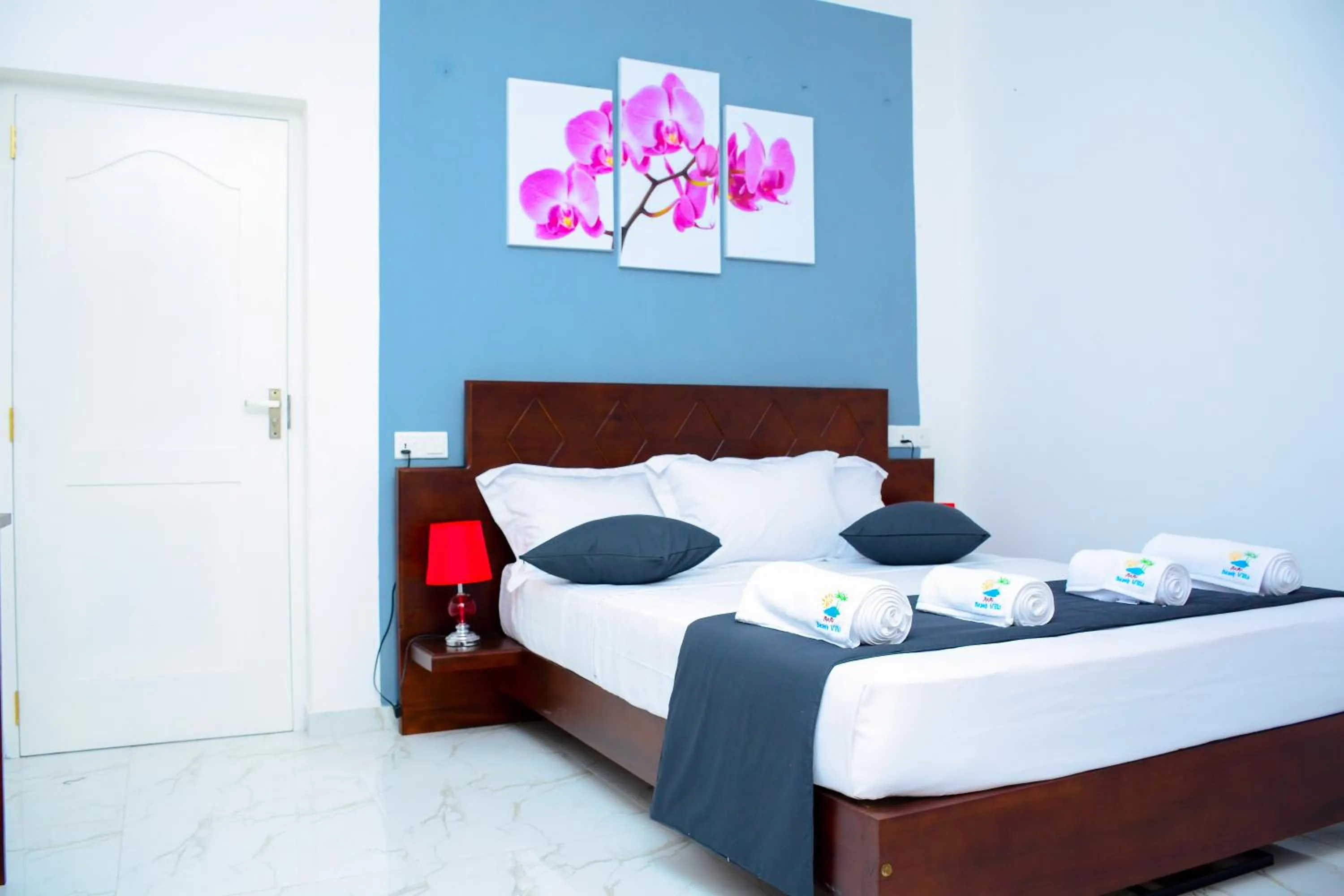 Bedroom, Bed in Mama Beach Villa