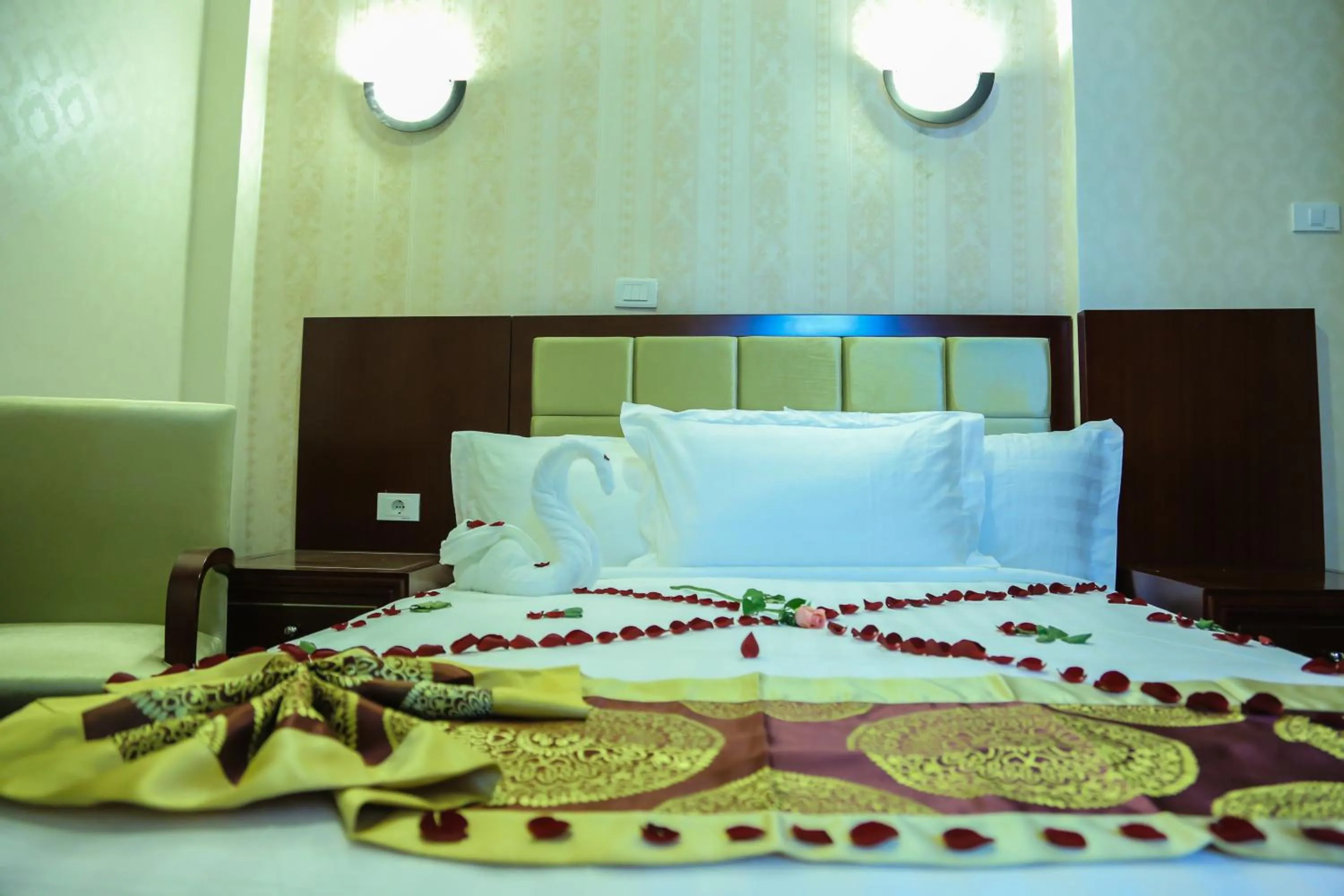 Bedroom, Bed in Guzara Hotel Addis