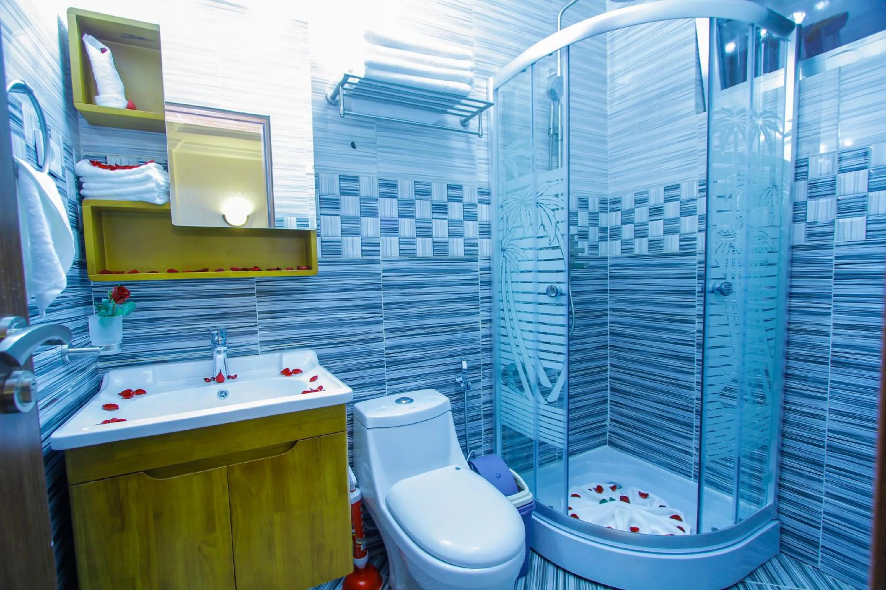 Bathroom in Guzara Hotel Addis