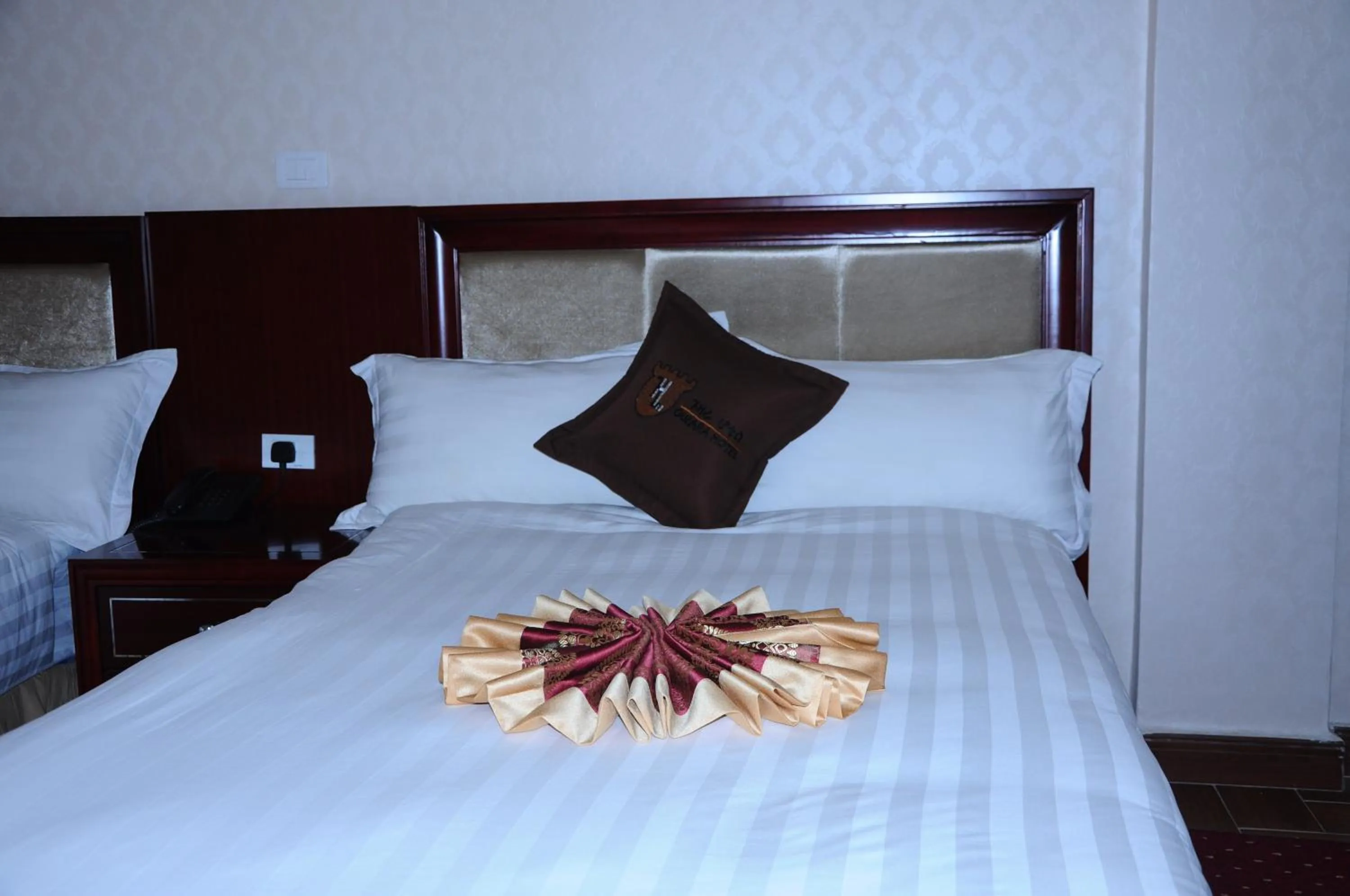 Bedroom, Bed in Guzara Hotel Addis