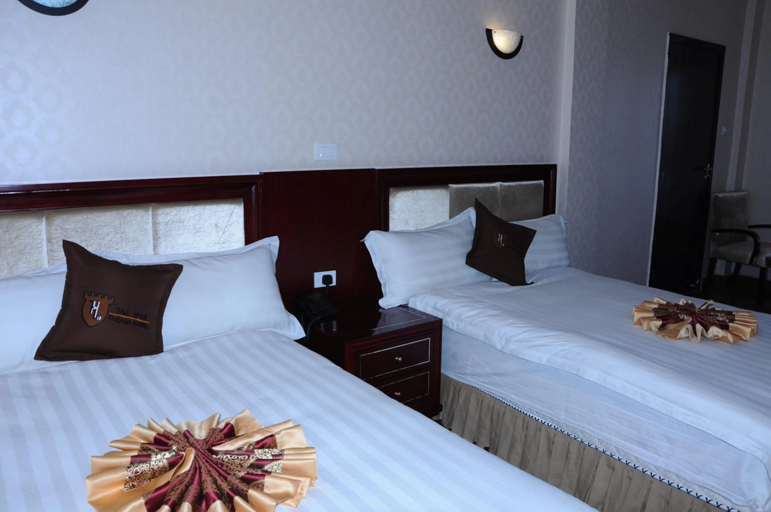 Bedroom, Bed in Guzara Hotel Addis