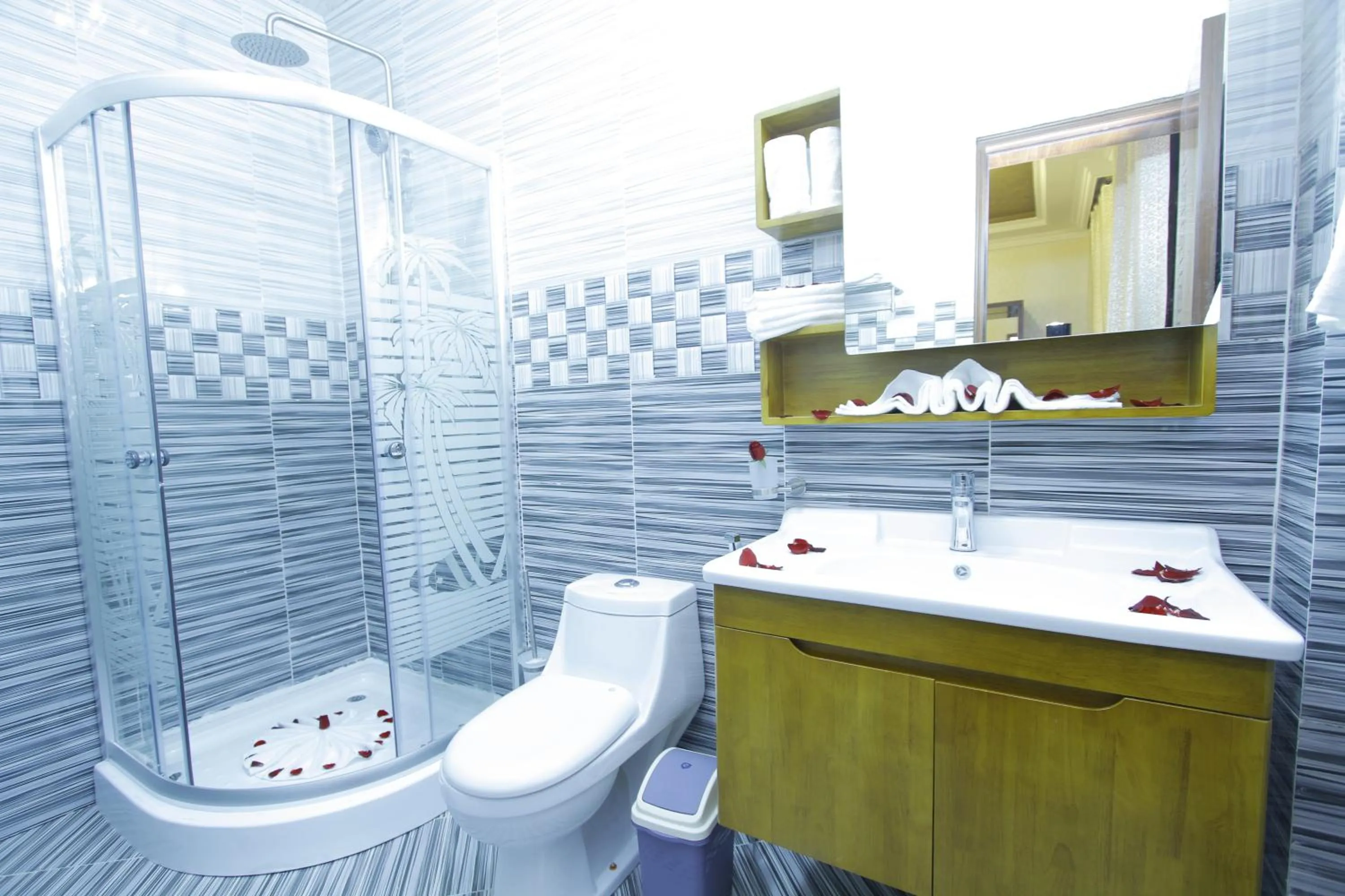 Bathroom in Guzara Hotel Addis