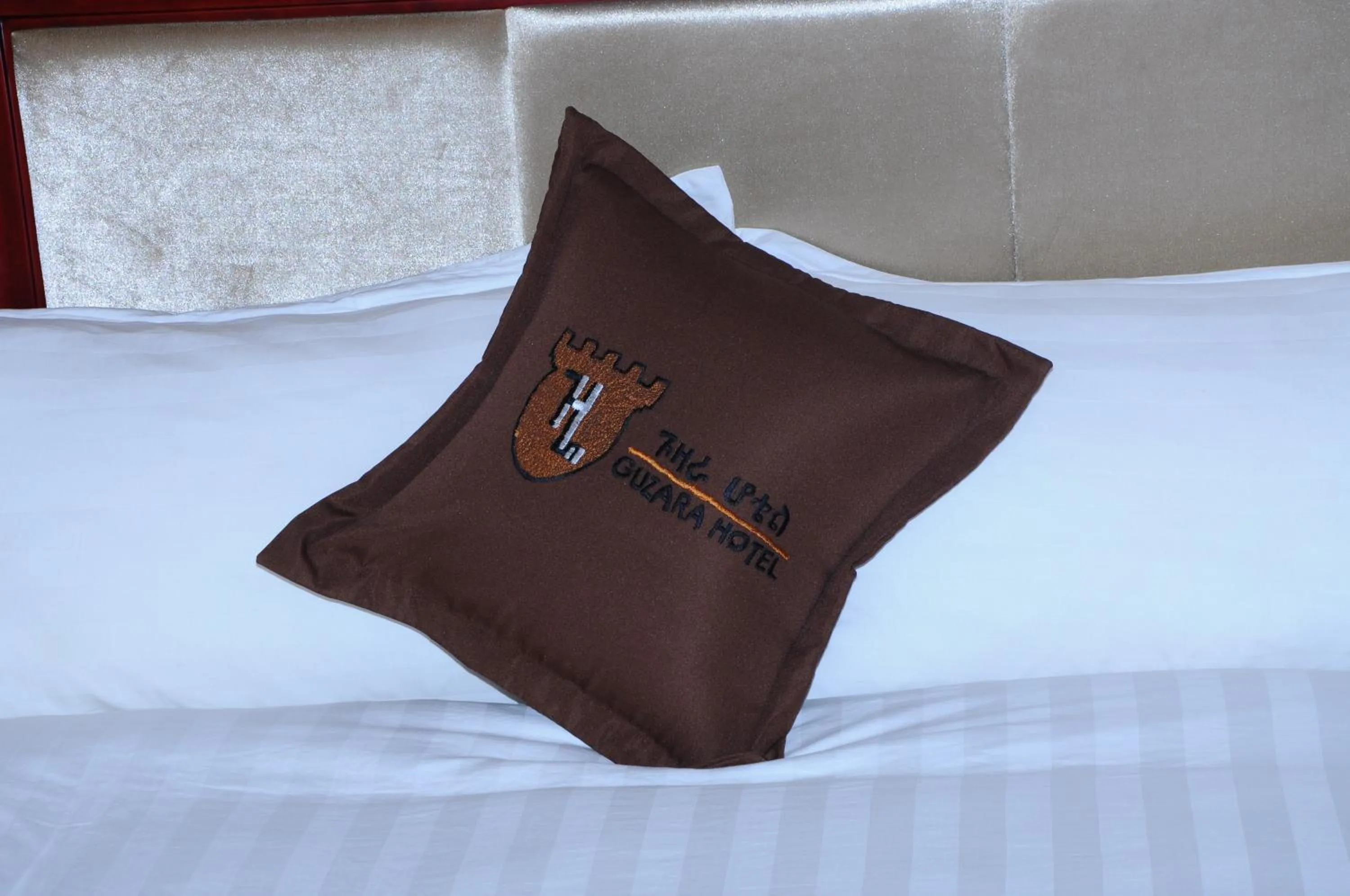 Bed in Guzara Hotel Addis