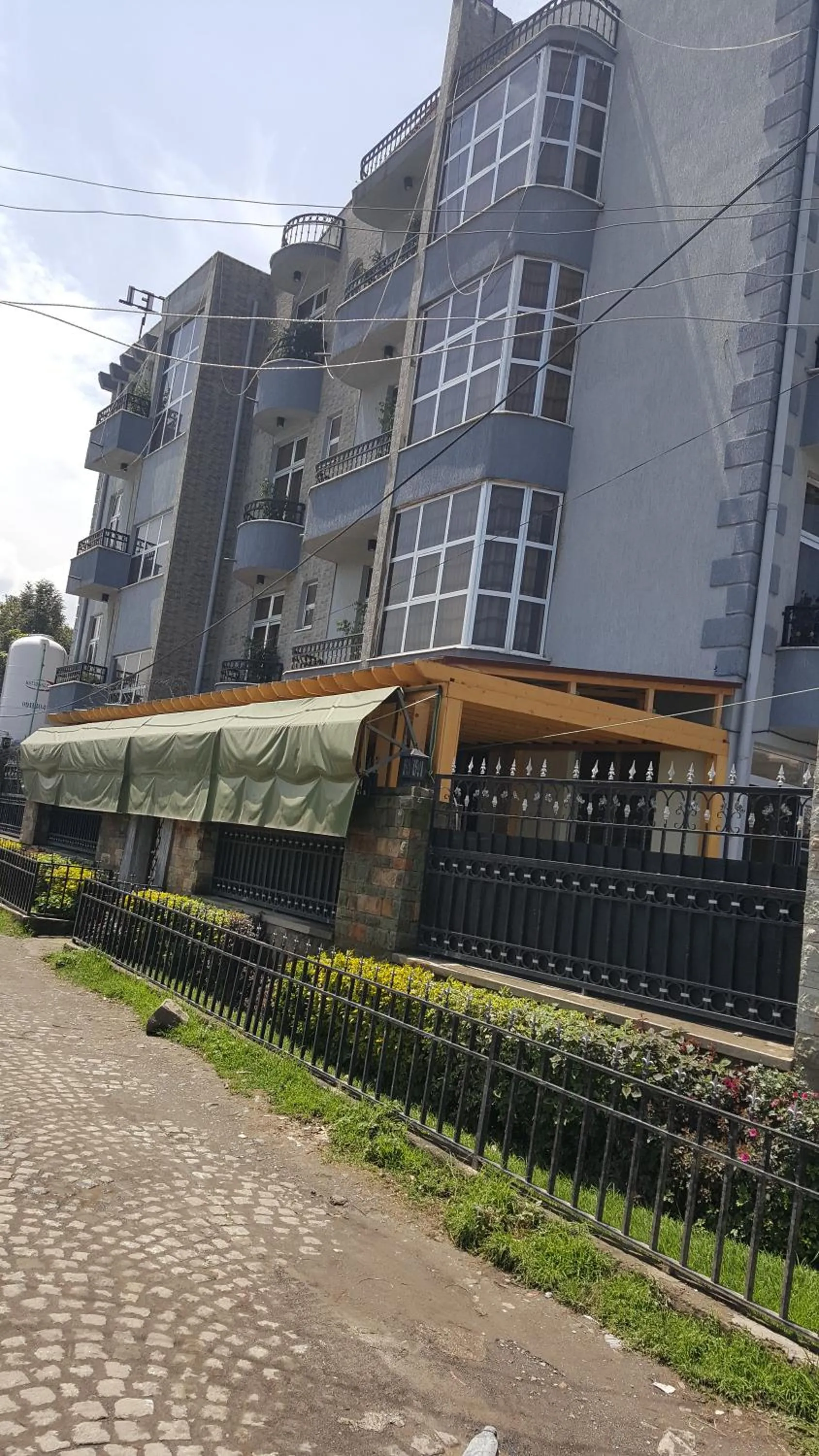 Bird's eye view in Guzara Hotel Addis