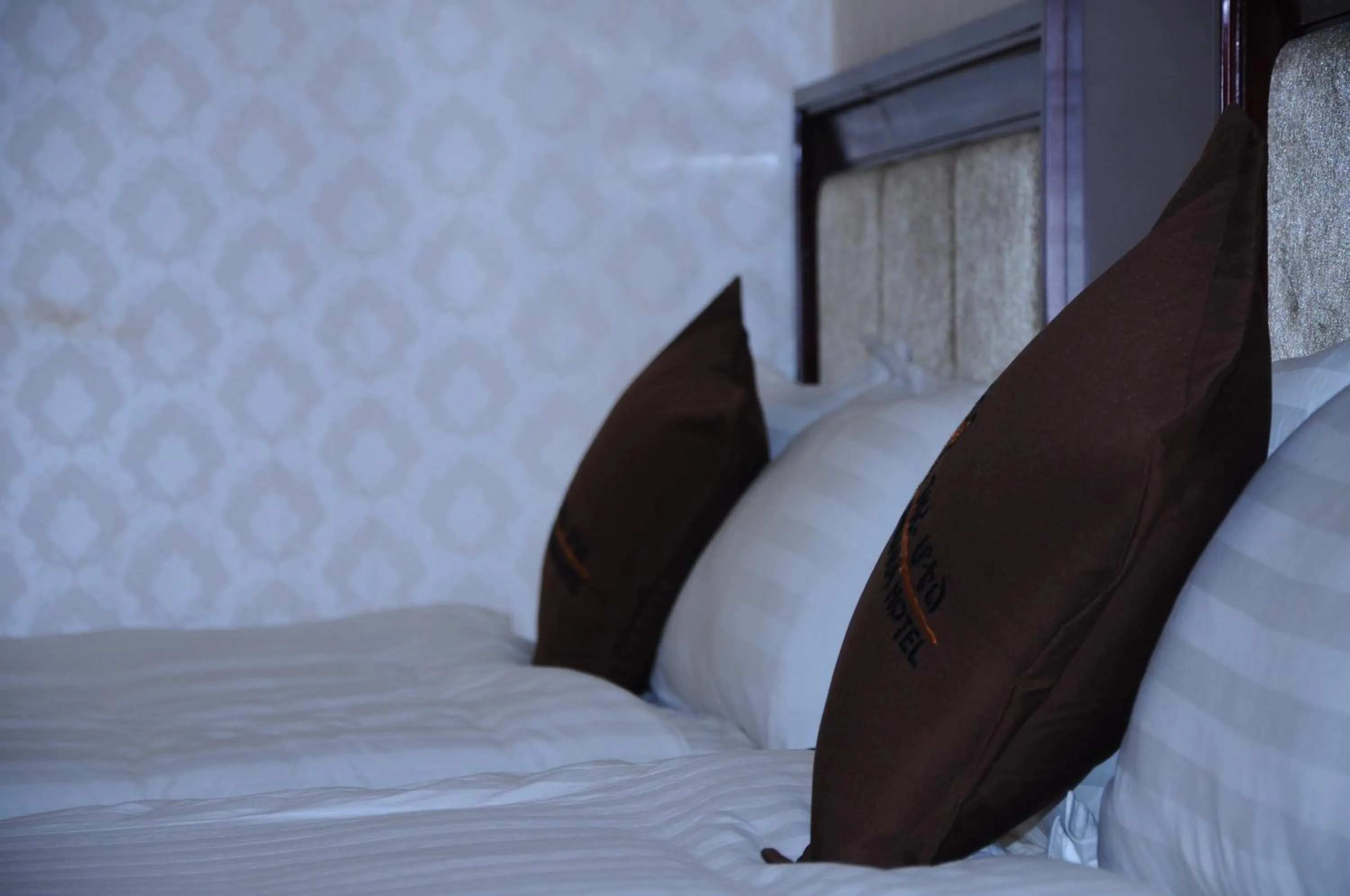 Bed in Guzara Hotel Addis