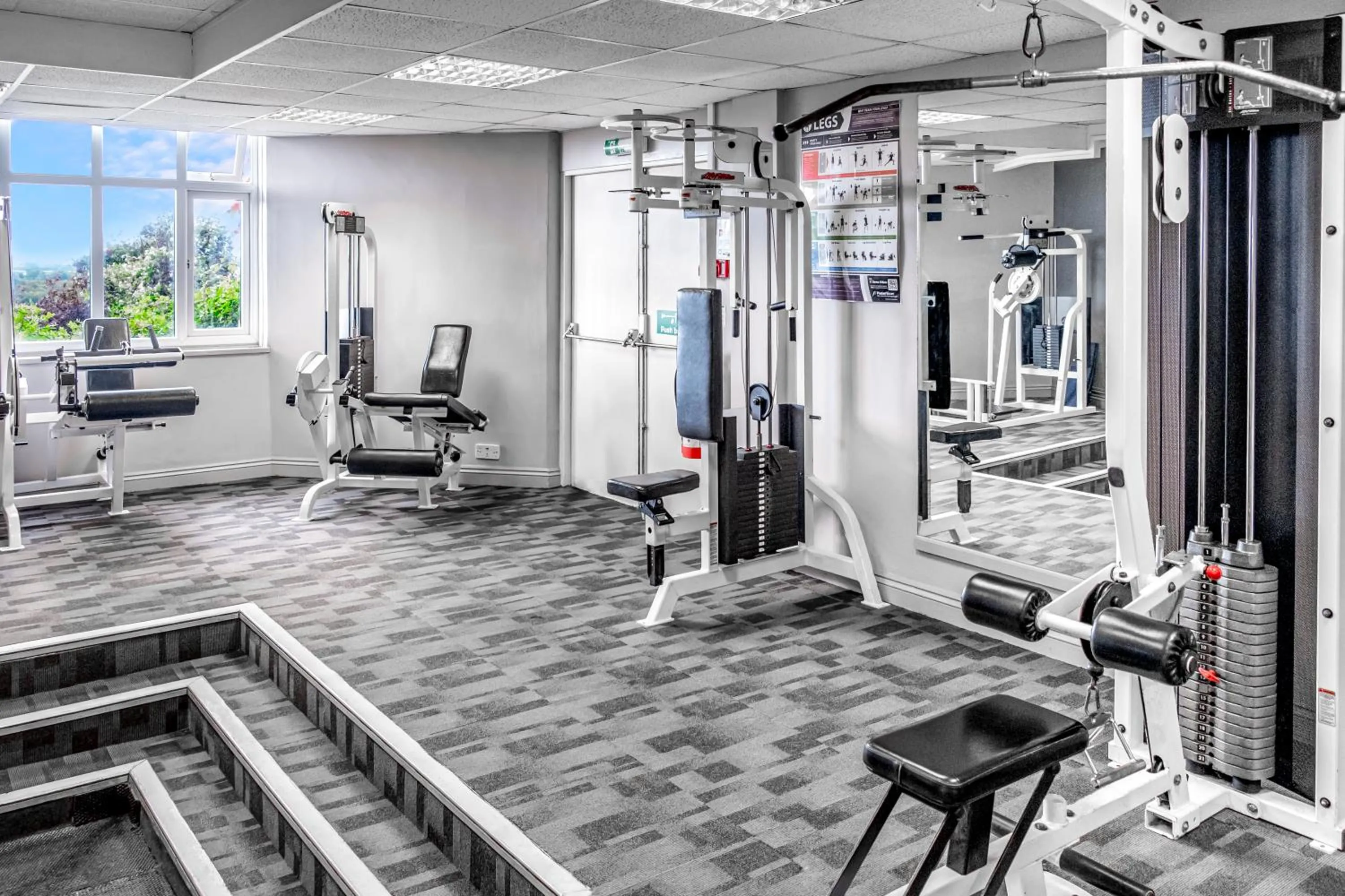 Fitness centre/facilities in Best Western The Webbington Hotel & Spa