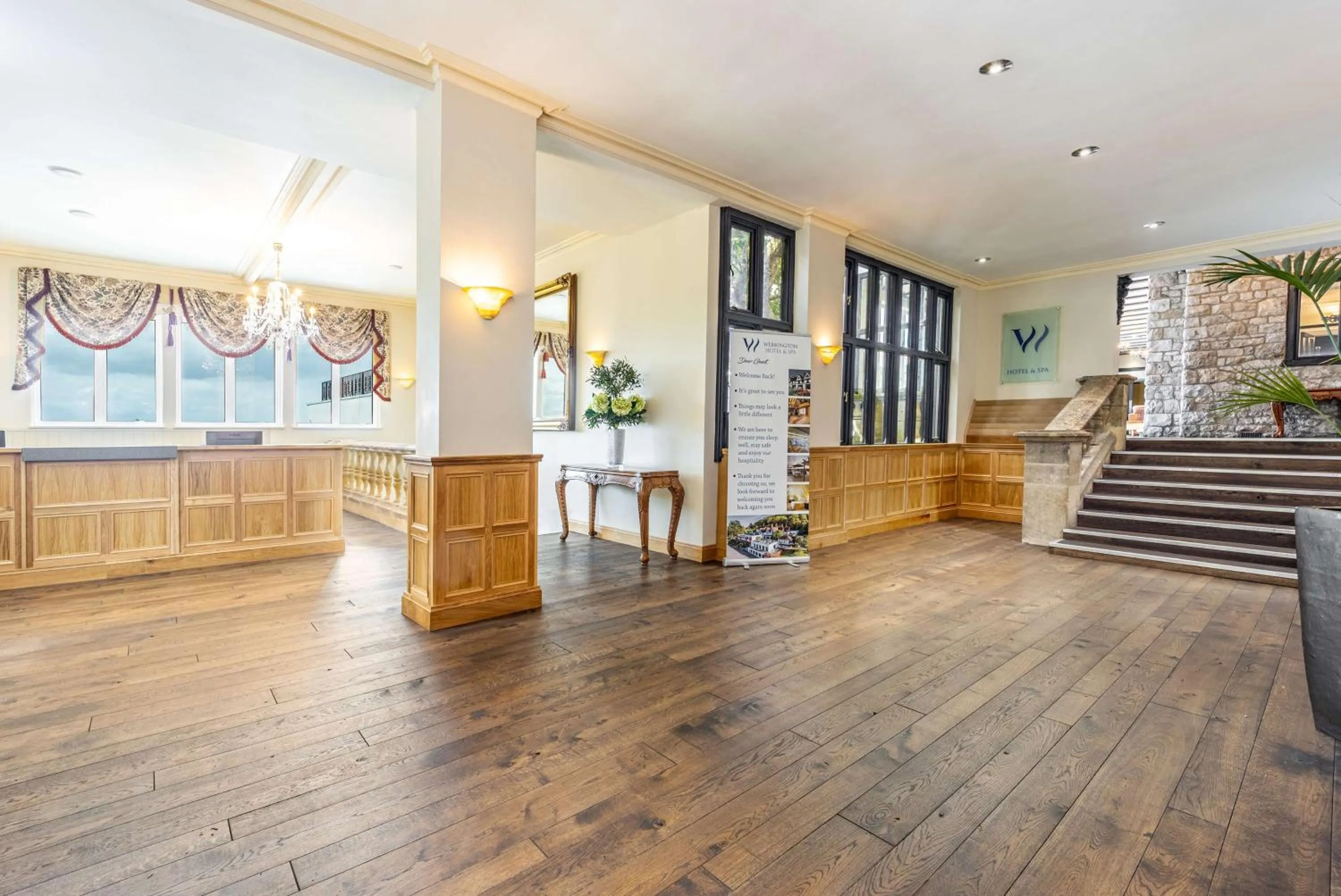 Lobby or reception in Best Western The Webbington Hotel & Spa