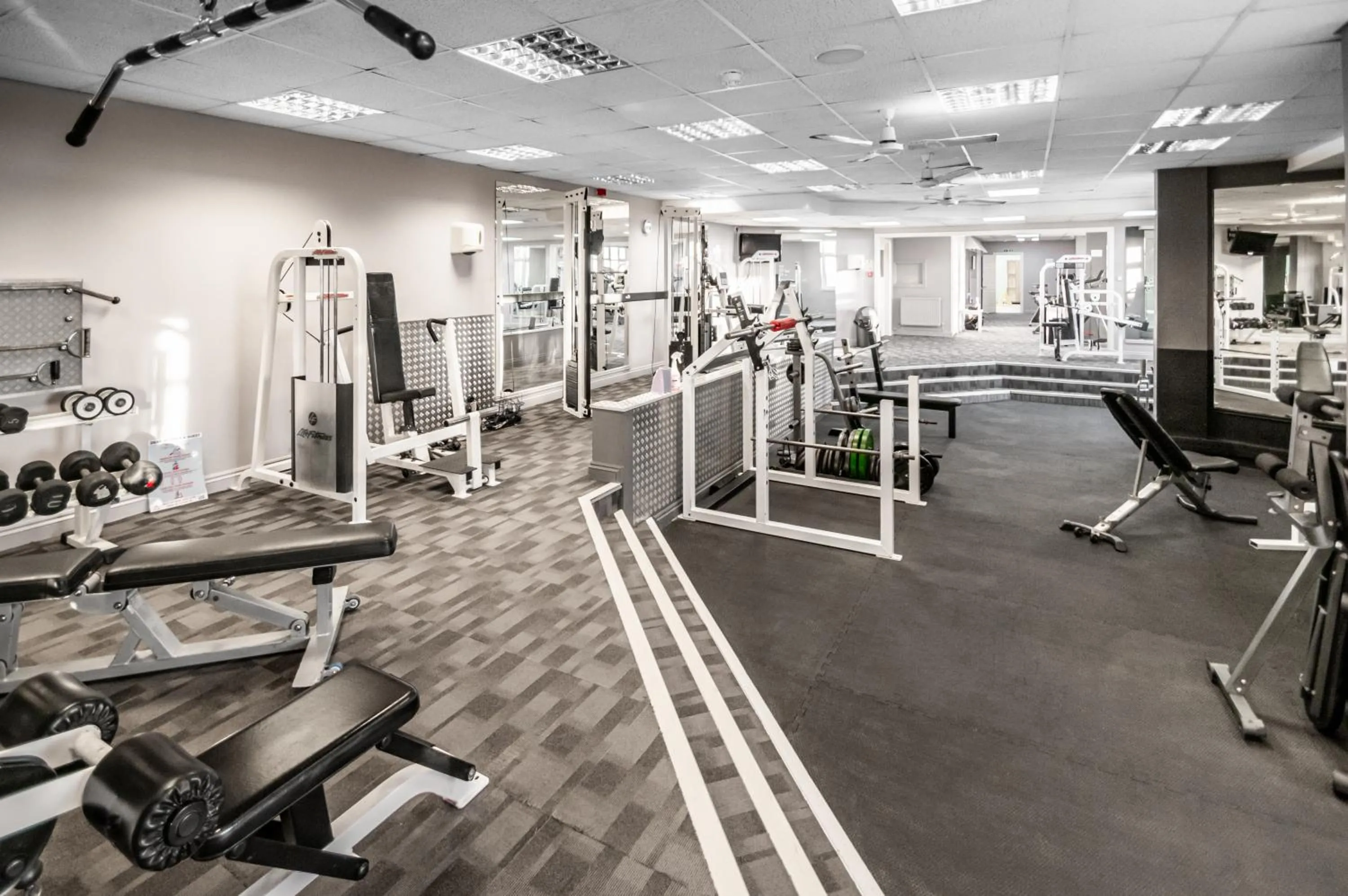 Fitness centre/facilities in Best Western The Webbington Hotel & Spa