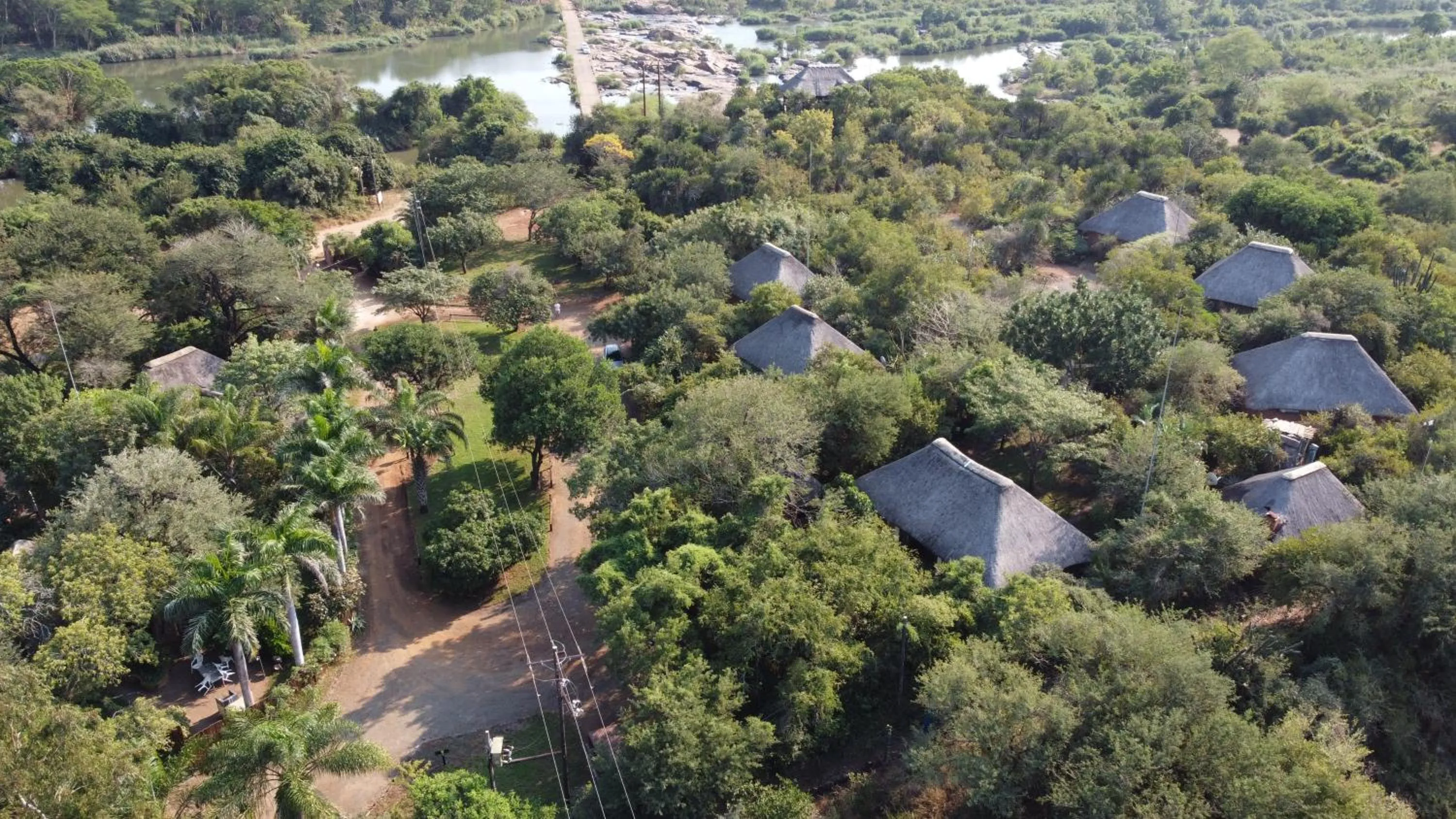 Natural landscape in River Hill Lodge