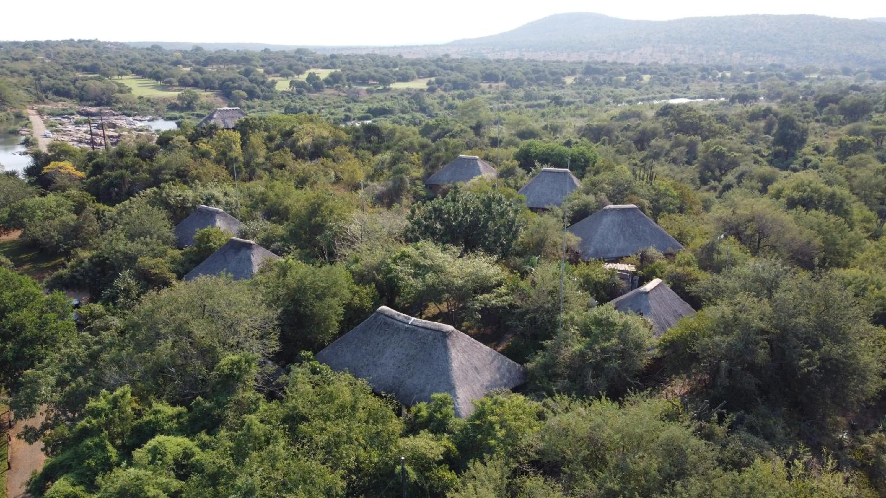 Natural landscape in River Hill Lodge