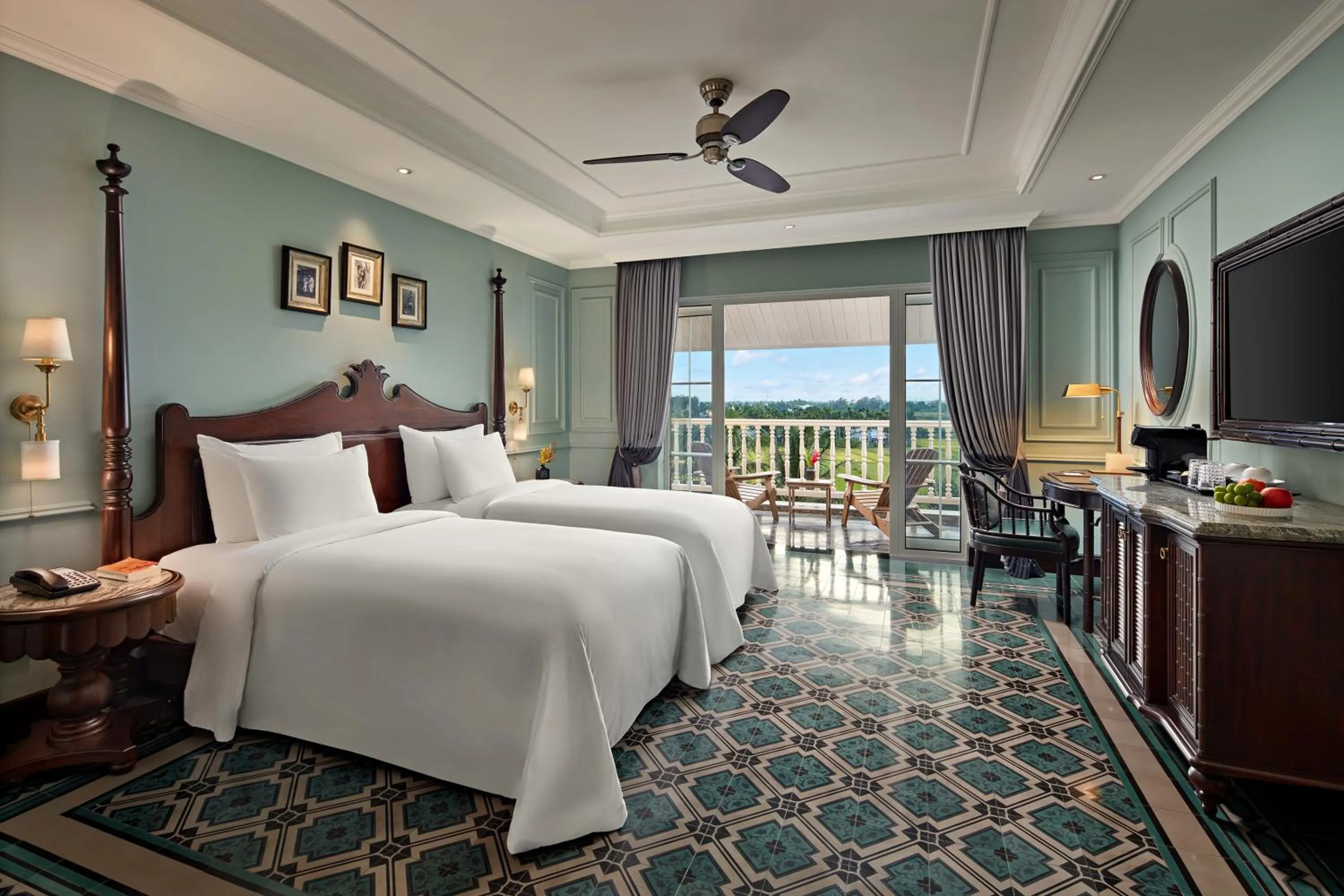 Bedroom, Bed in La Siesta Hoi An Resort & Spa