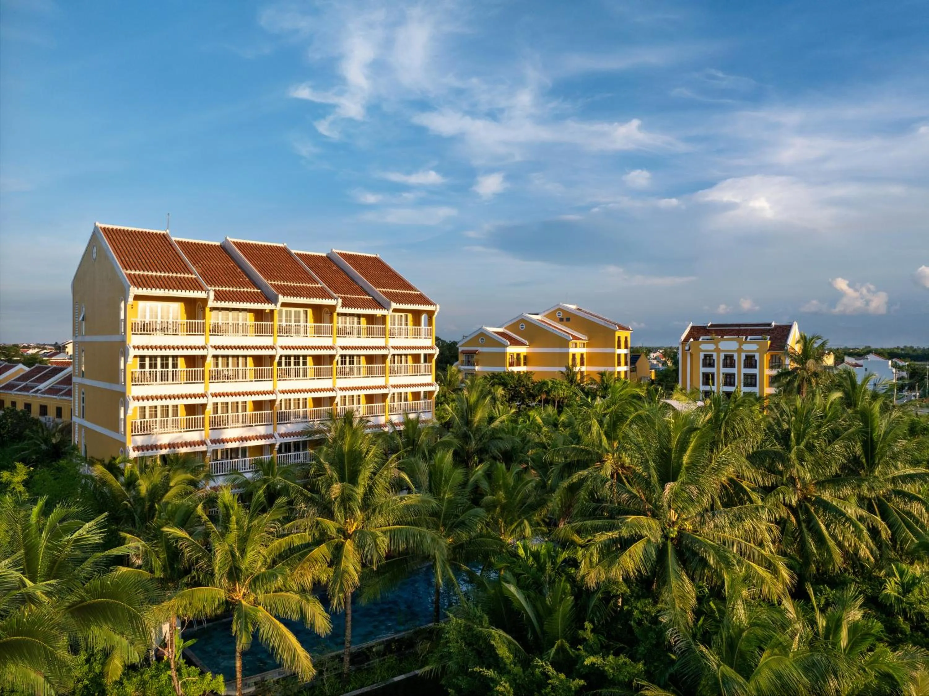 Property building in La Siesta Hoi An Resort & Spa
