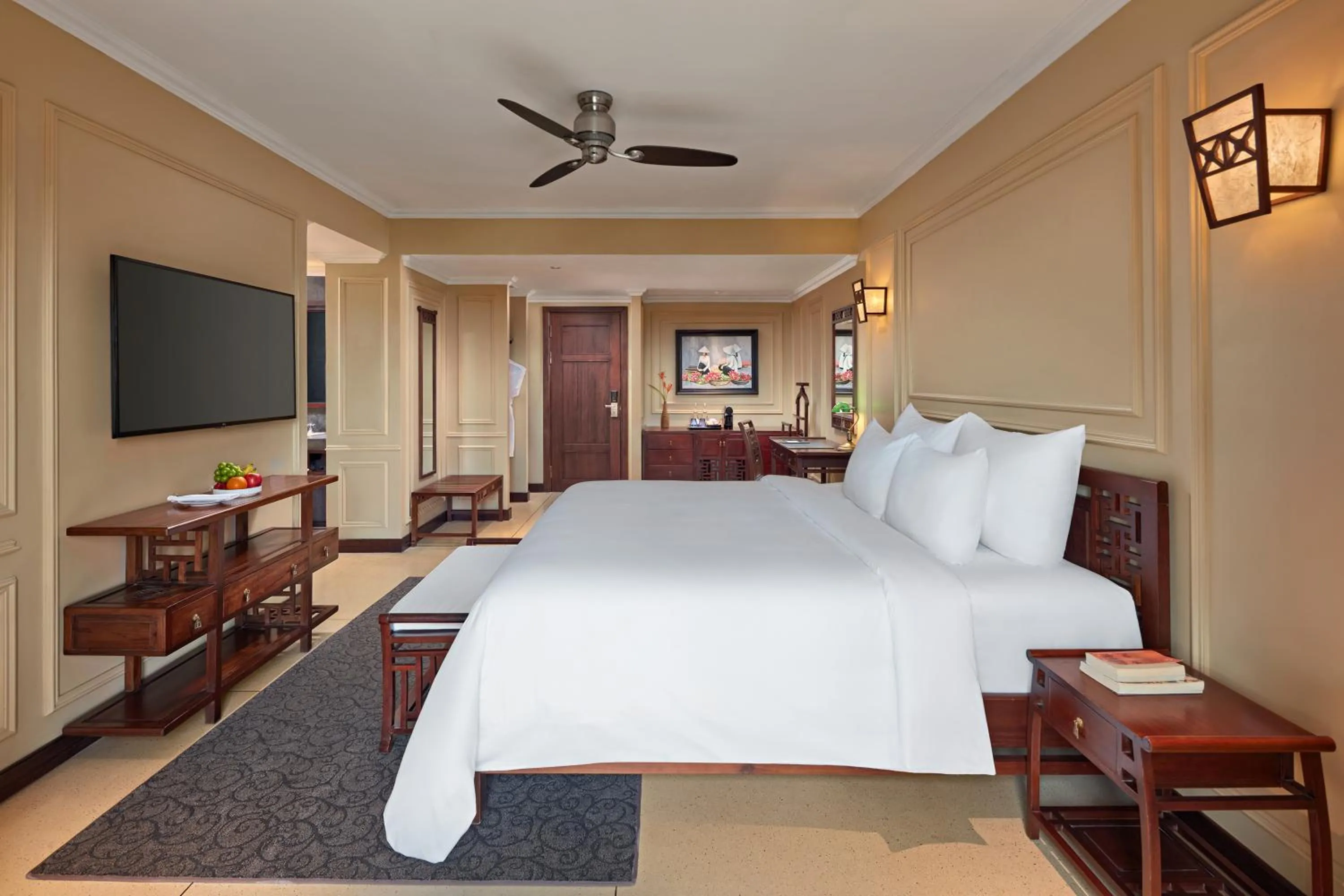 Bedroom, Bed in La Siesta Hoi An Resort & Spa