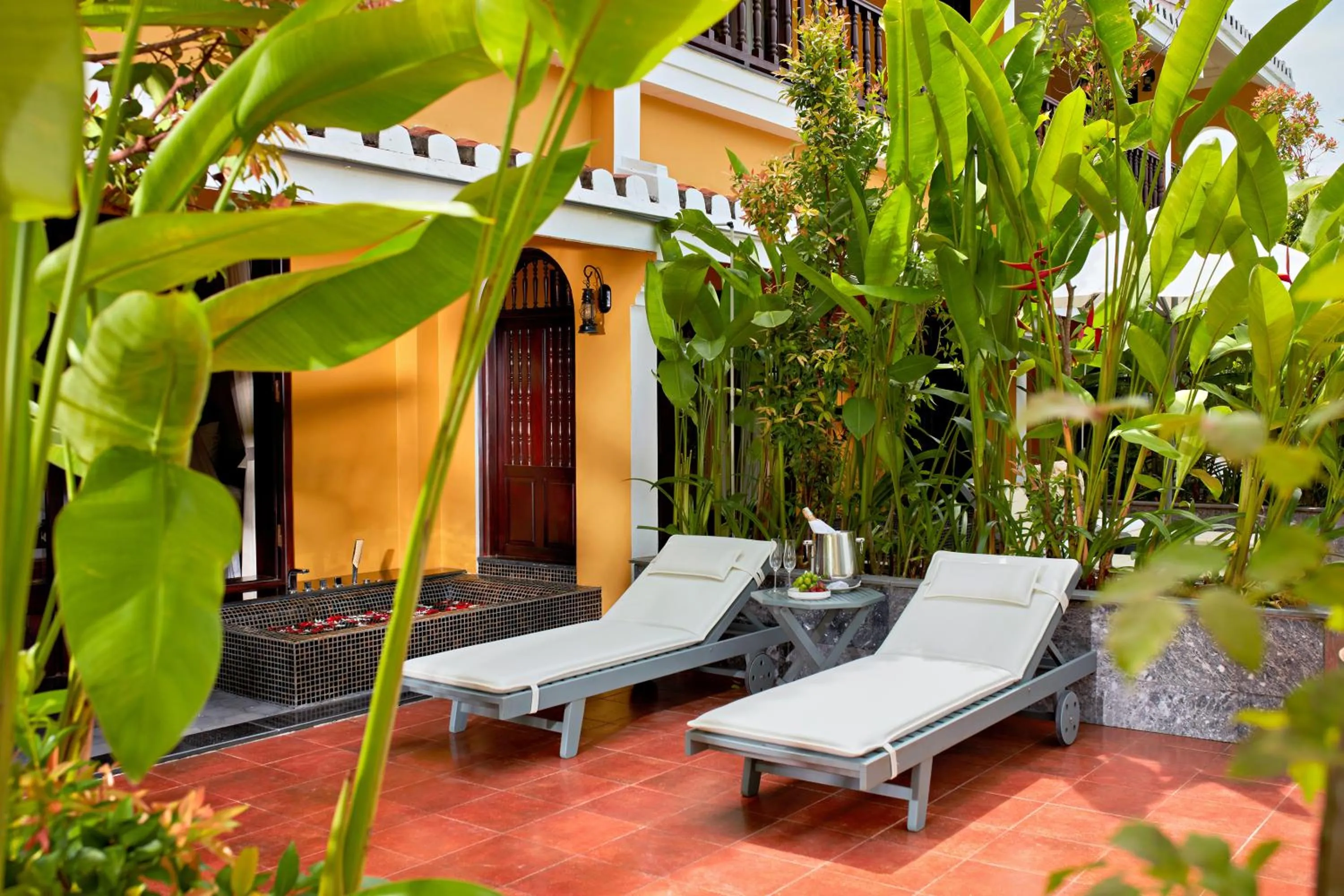 Balcony/Terrace in La Siesta Hoi An Resort & Spa
