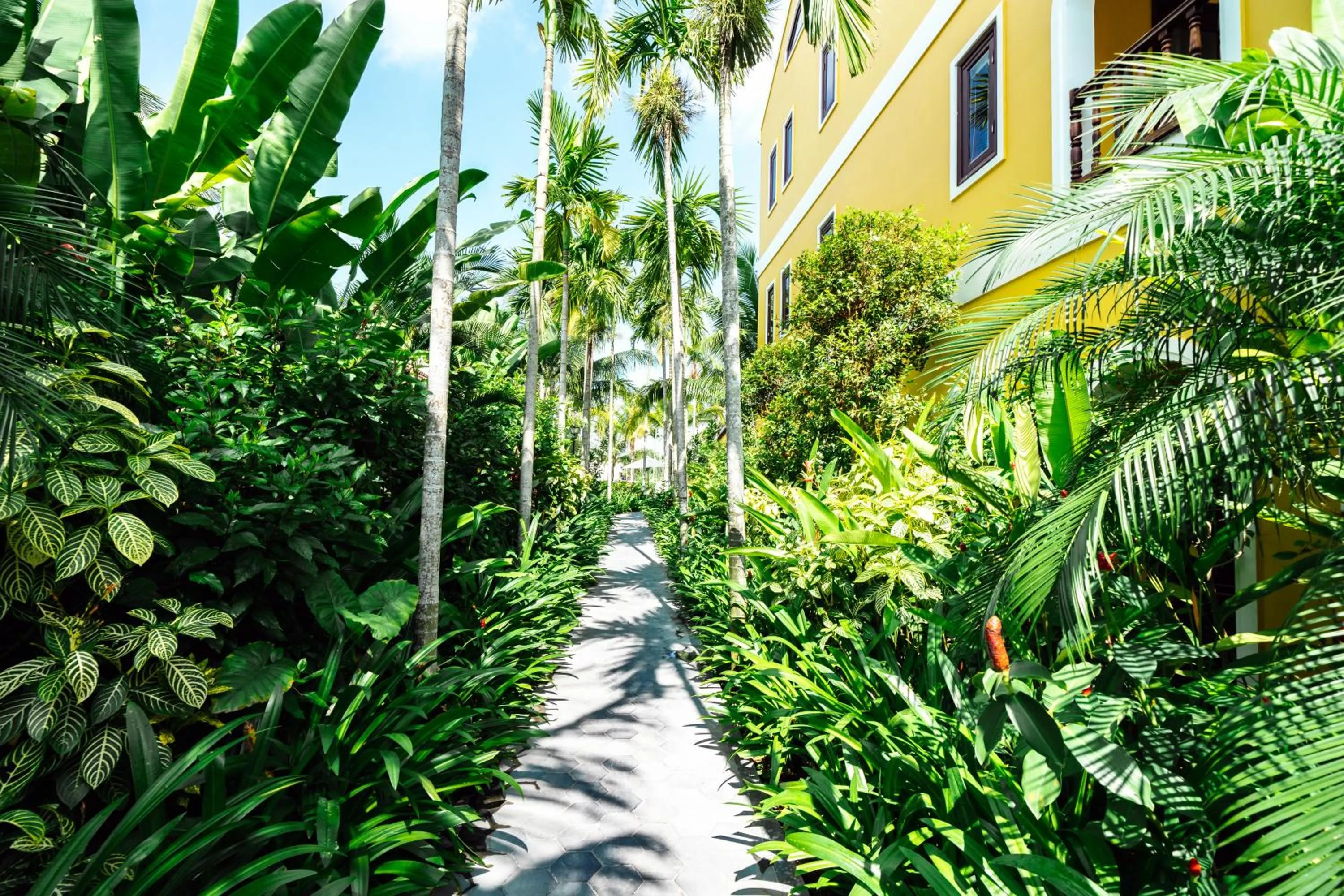 Garden in La Siesta Hoi An Resort & Spa
