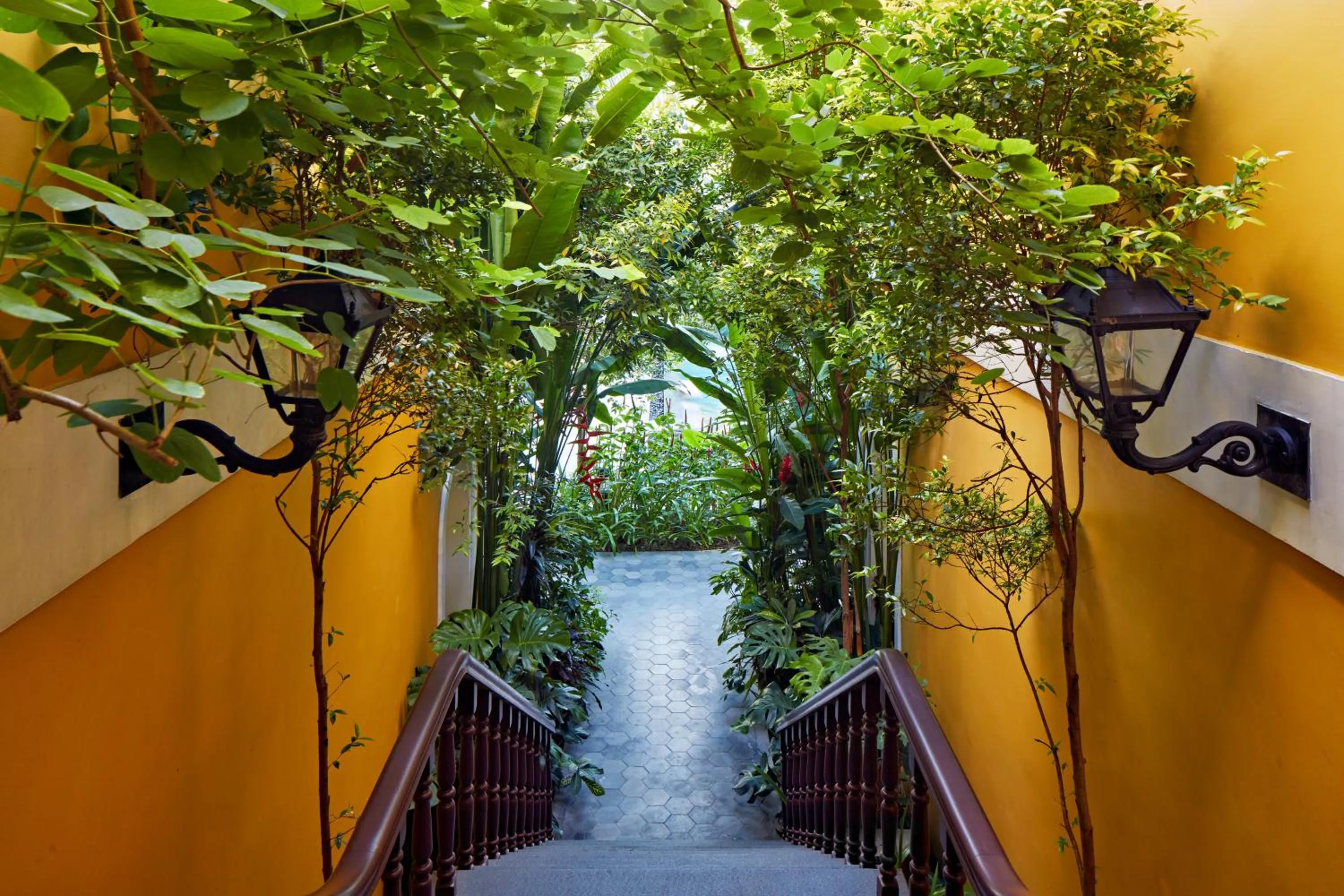 Garden view in La Siesta Hoi An Resort & Spa
