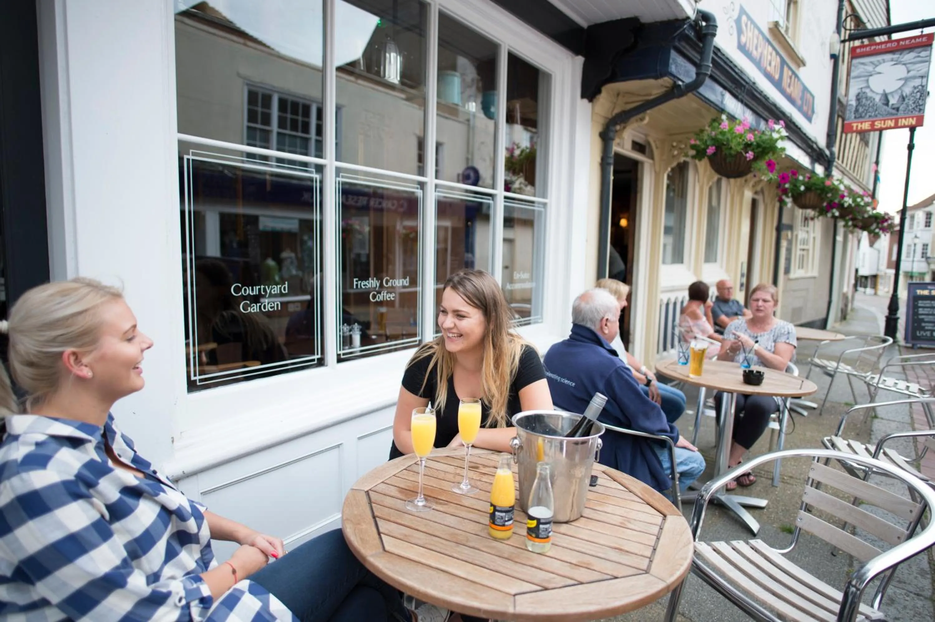 Area and facilities in The Sun Inn