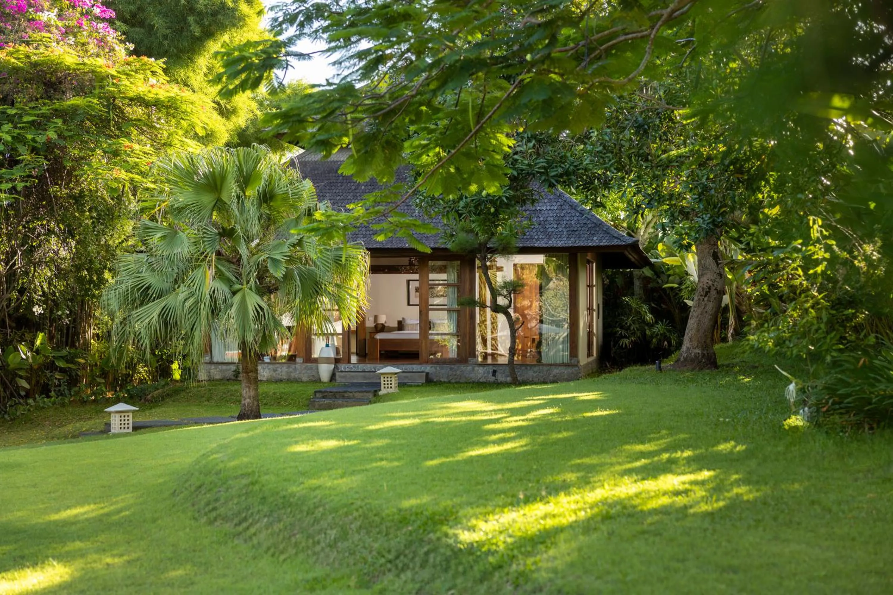 Garden in Villa Amita by Nakula