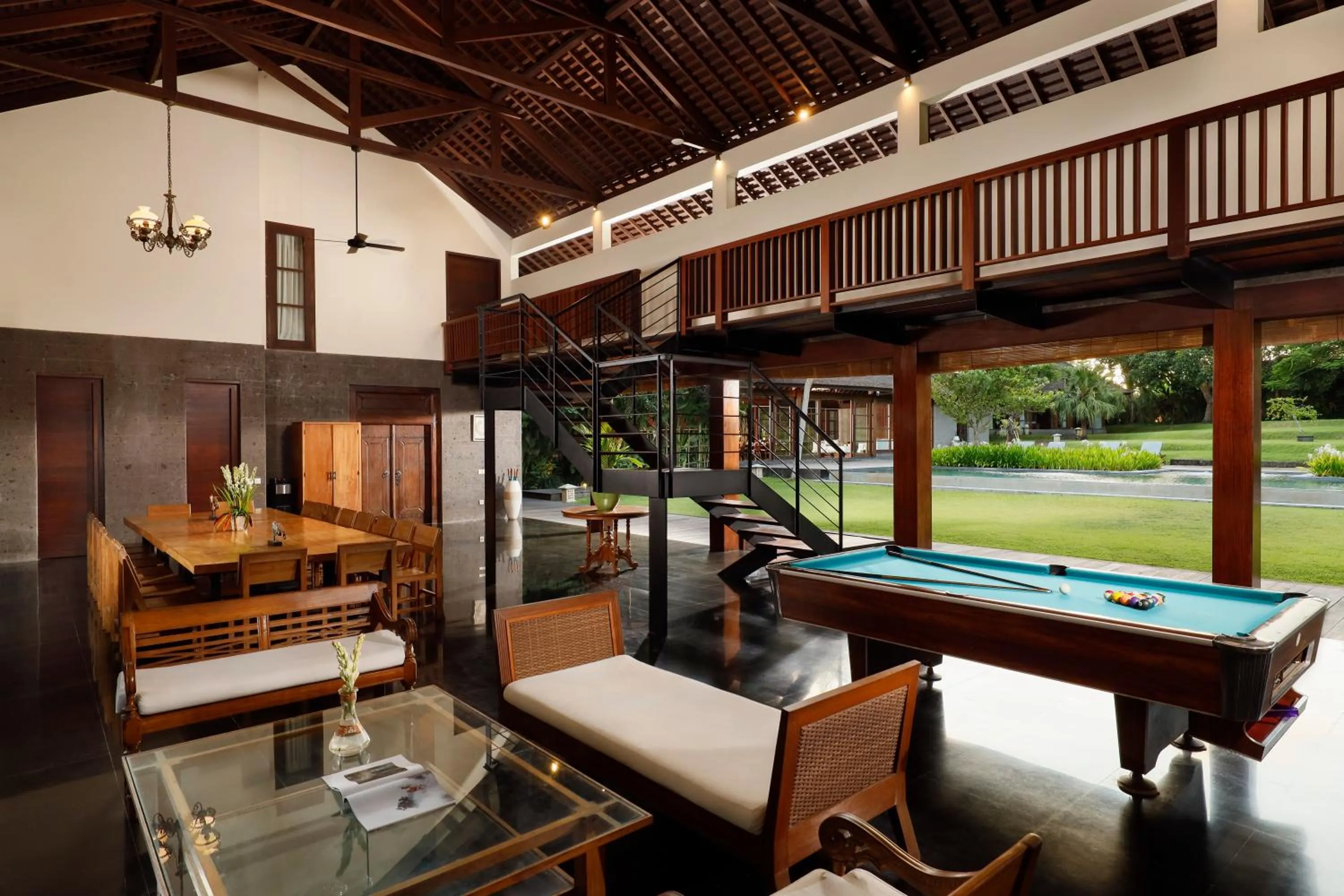 Billiard in Villa Amita by Nakula